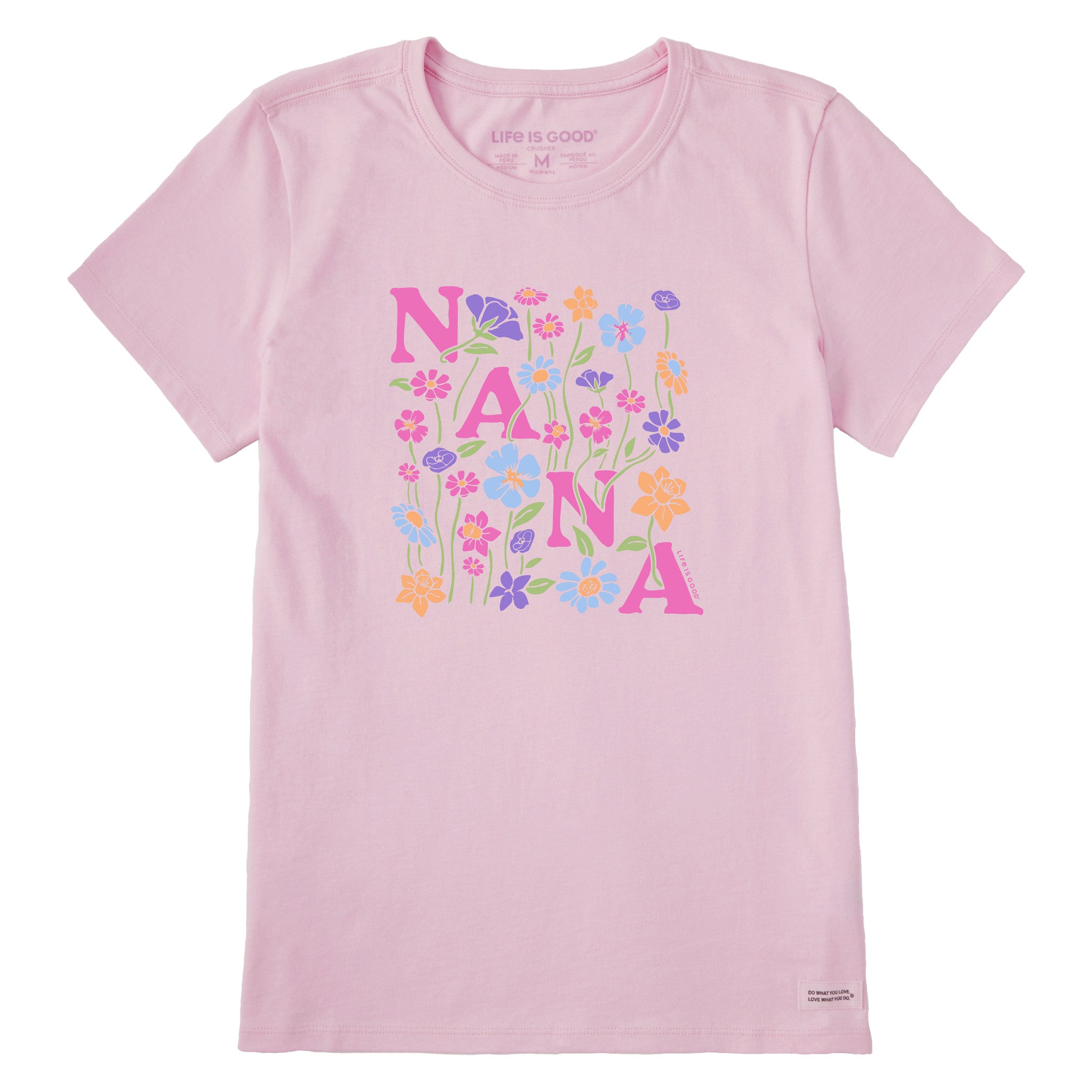Women's Nana Floral Stack Short Sleeve Tee | Shop Life is Good
