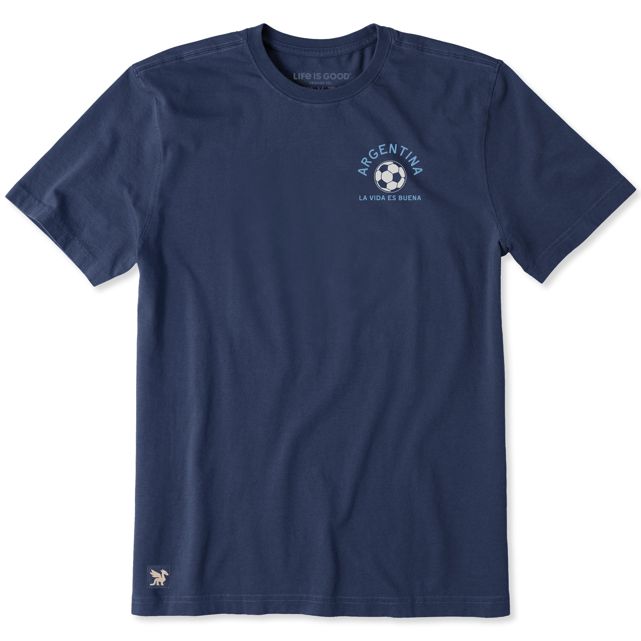 Men's Argentina Soccer Short Sleeve Tee | Shop Life is Good