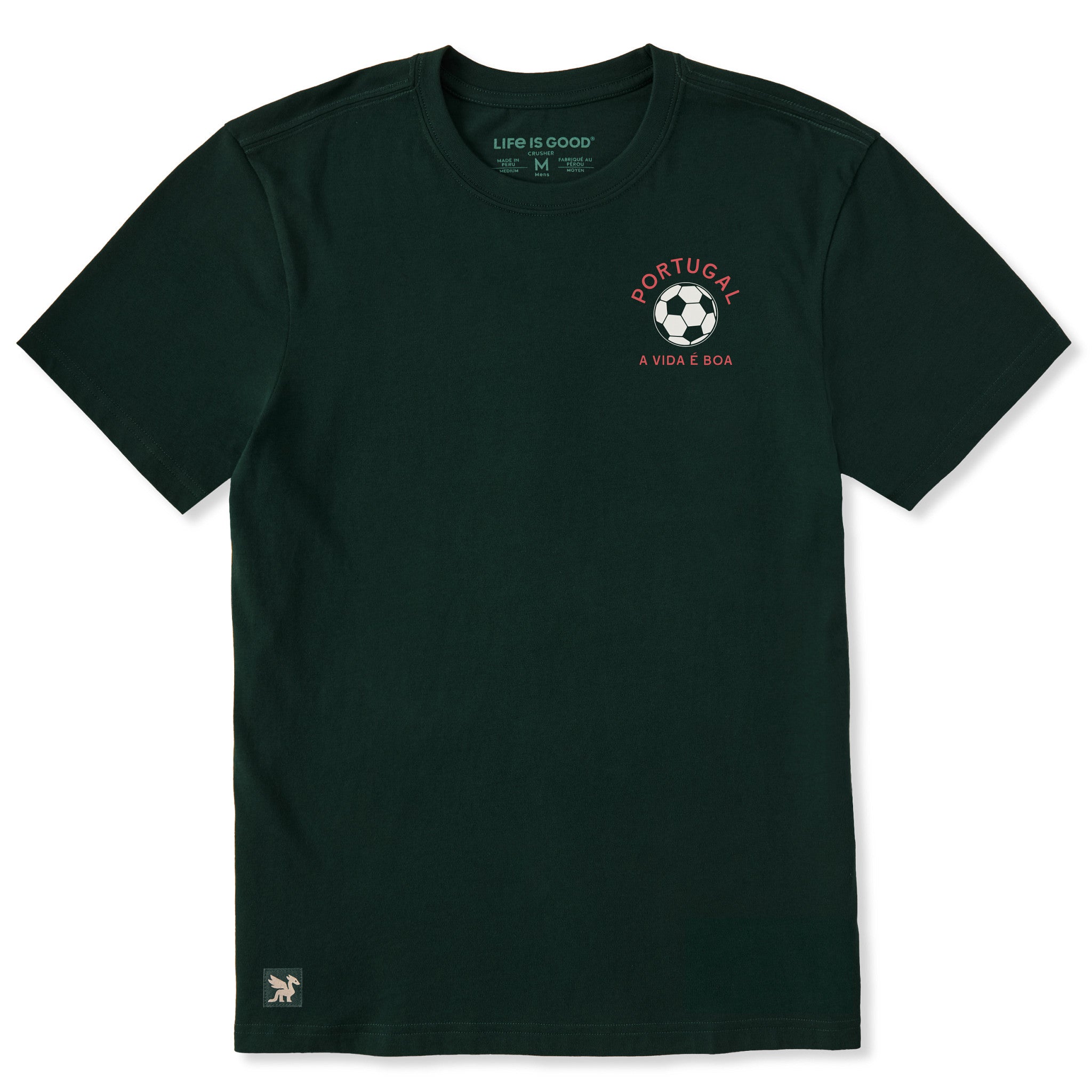 Men's Portugal Soccer Short Sleeve Crusher Tee | Shop Life is Good
