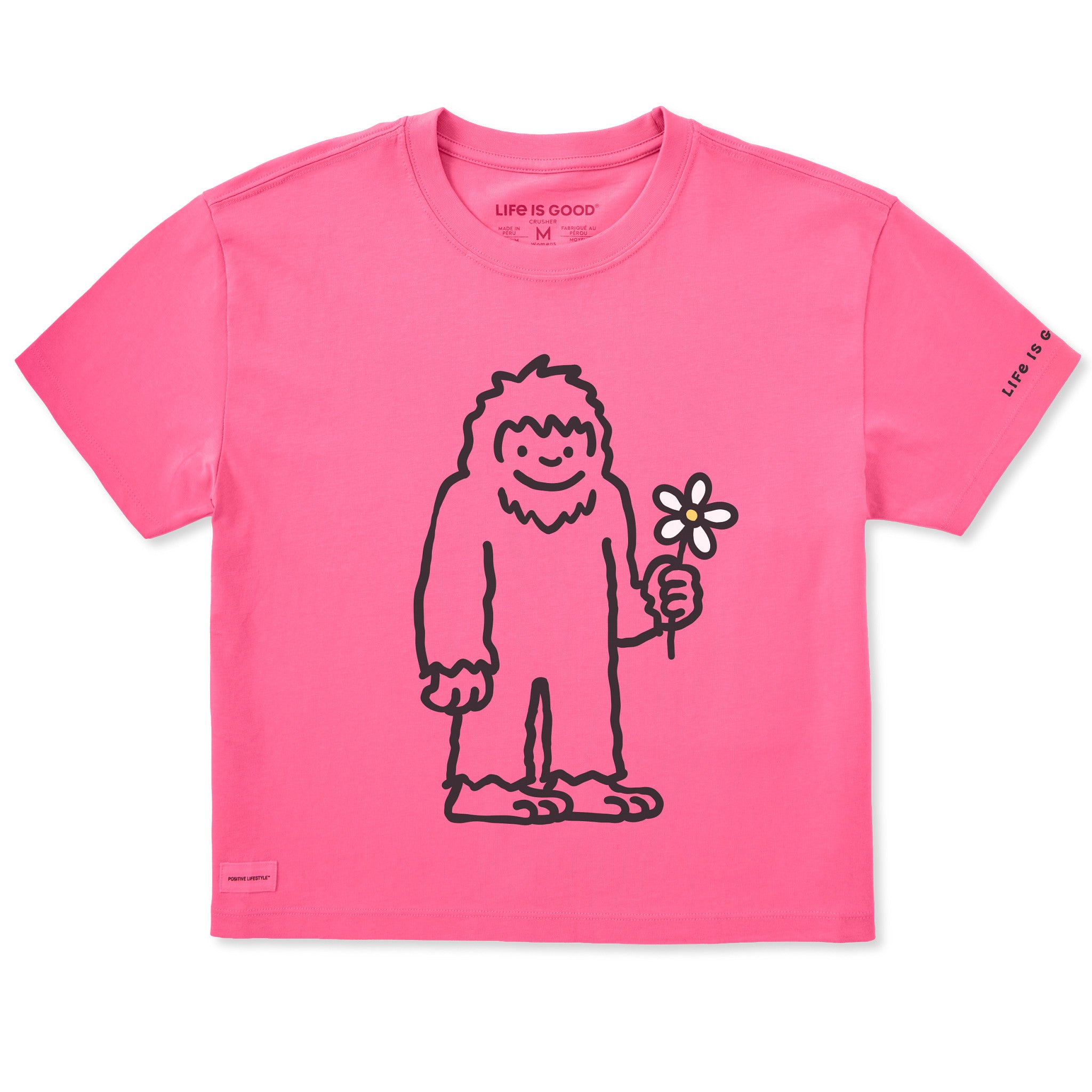 Women's Bigfoot w Daisy Short Sleeve Crusher Boxy Tee | Shop Life