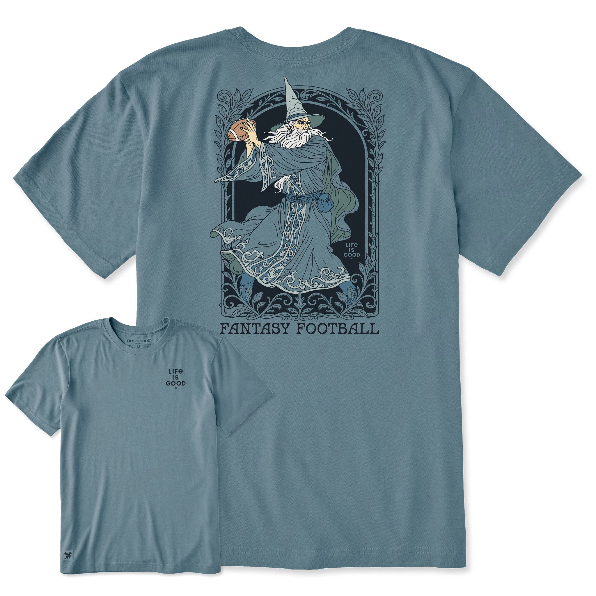 Men's Fantasy Football Wizard QB Short Sleeve Crusher Tee | Shop