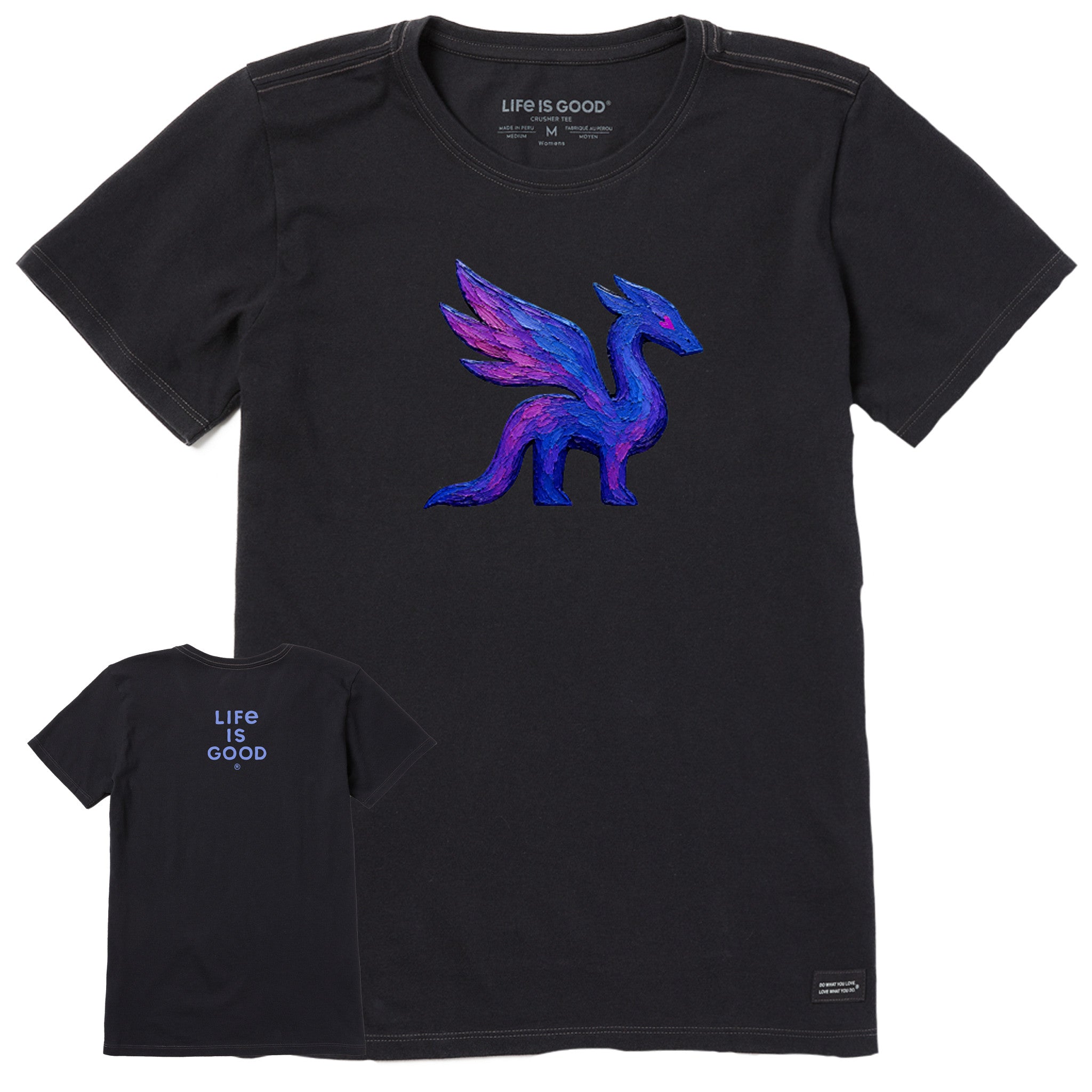Women's Dragon Painting Short Sleeve Crusher Tee | Shop Life is Good