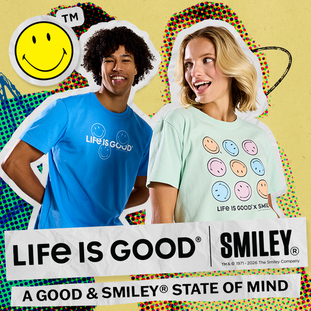 Smiley® – Explore Our Collection | Life is Good: Shop the Official Smiley® – Explore Our Collection | Life is Good: Shop the Official