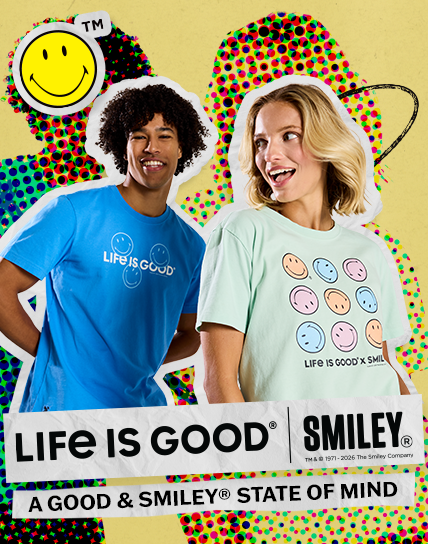 Life is Good: Shop the Official Company Website | Life is Good Life is Good: Shop the Official Company Website | Life is Good