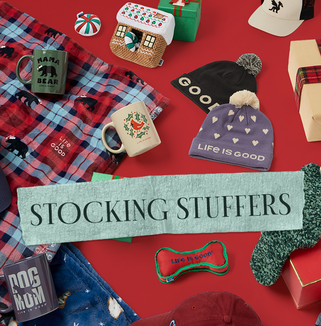 Goodies that get them. Smile-sparking & size-proof.