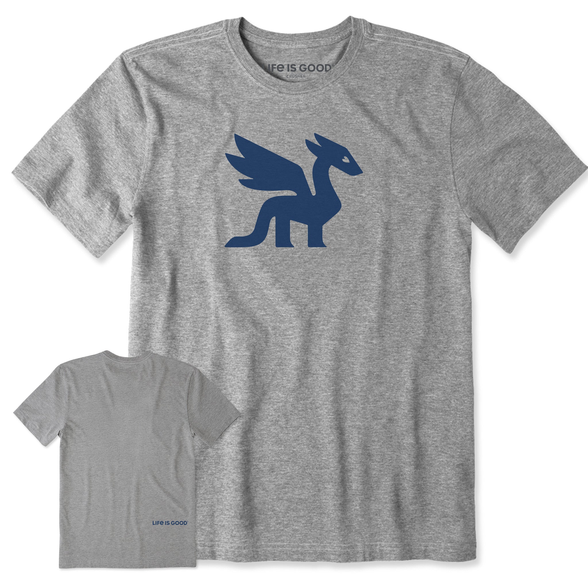 Men's LIG Dragon Short Sleeve Crusher Tee | Shop Life is Good