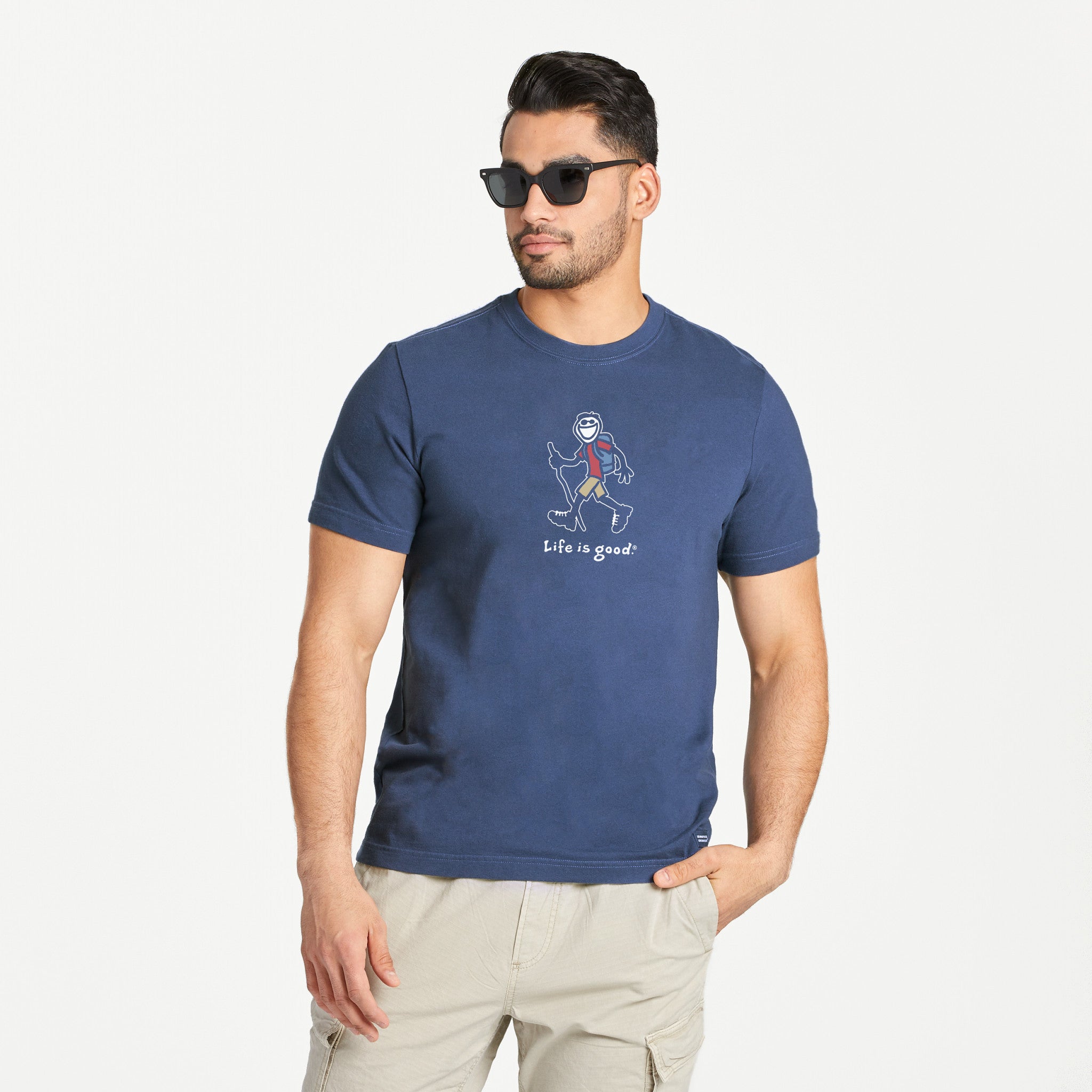Men's Hiking Jake Short Sleeve Crusher Tee | Shop Life is Good
