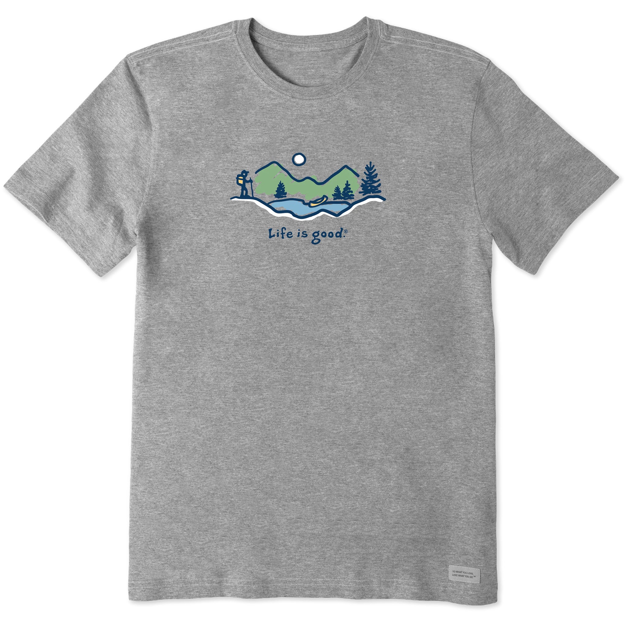 Men's Hike Vista Short Sleeve Crusher Tee | Shop Life is Good