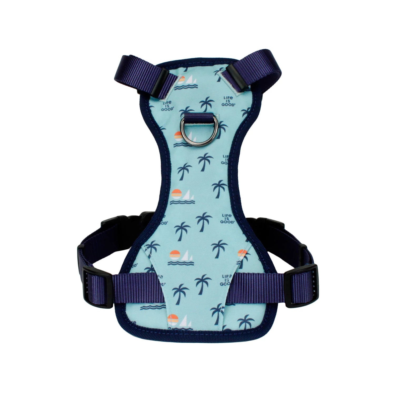 Product image for "Beach Canvas Overlay Dog Harness" ||61953DBGVMED_1