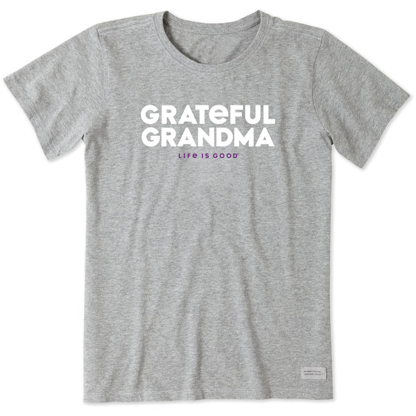 Women's Grateful Grandma Short Sleeve Crusher Tee | Shop Life is Good