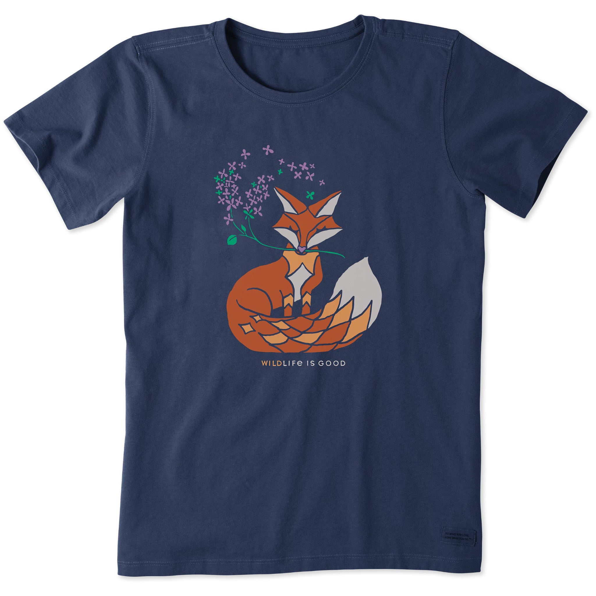 Women's Wild Fox Short Sleeve Crusher Tee | Shop Life is Good