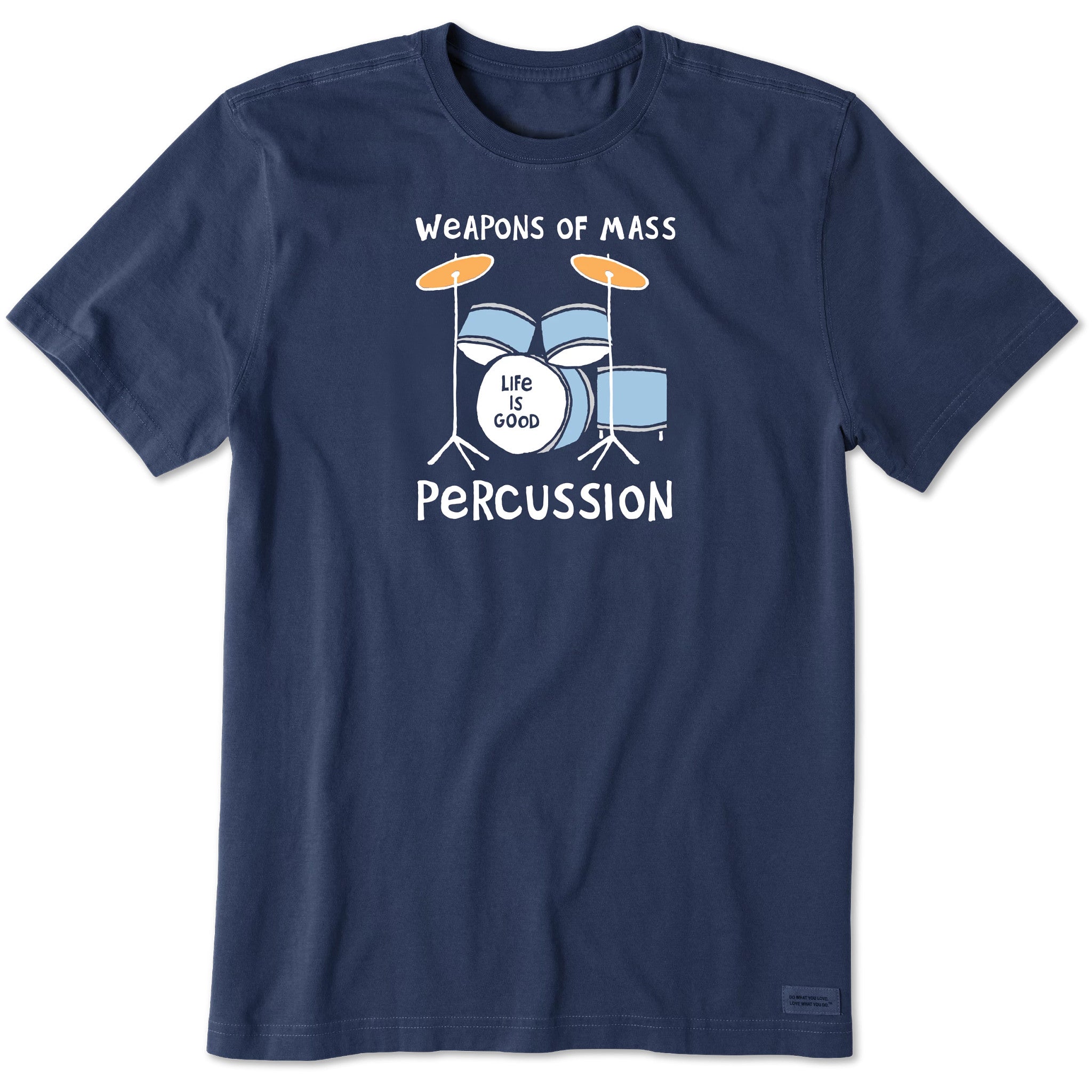 Product image for "Men's Weapons of Mass Percussion Short Sleeve Crusher Tee" ||66095_1
