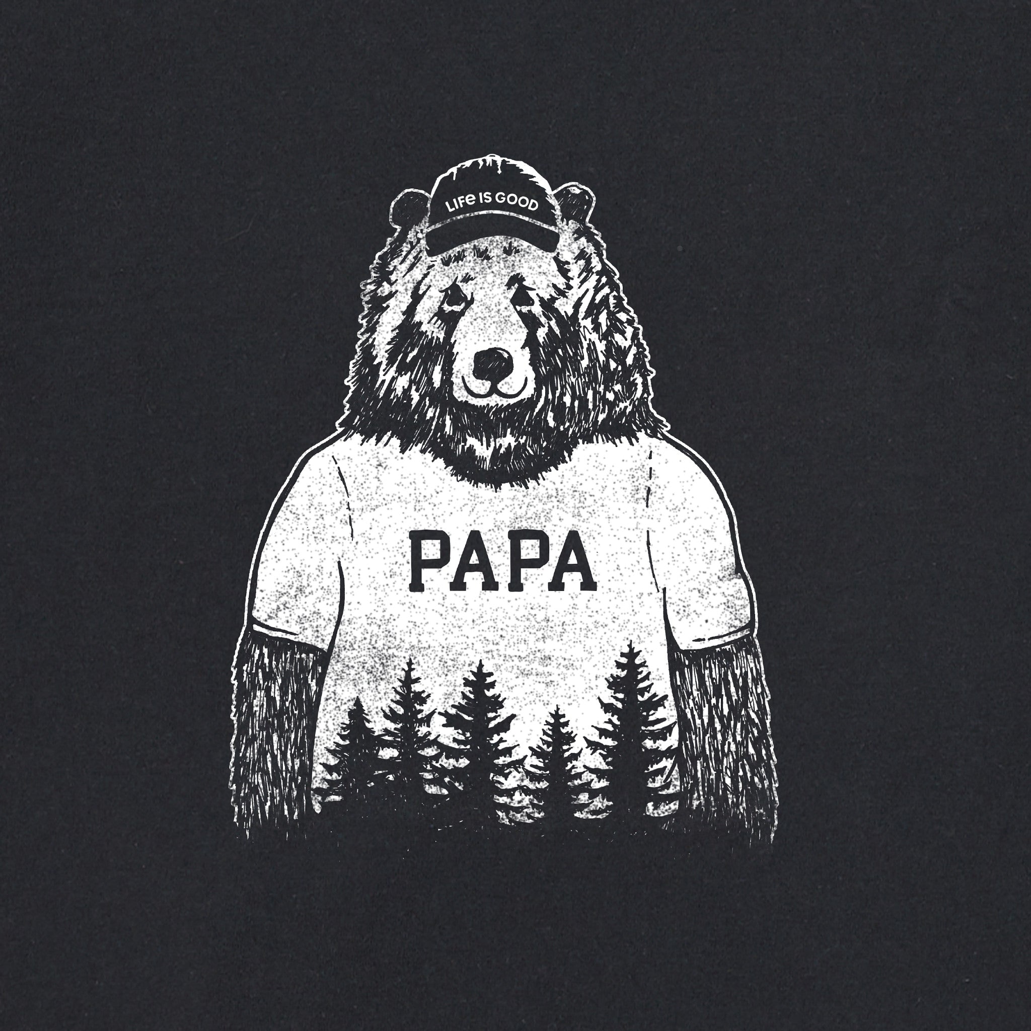 Product image for "Men's Papa Bear Short Sleeve Crusher Tee" ||66303_2
