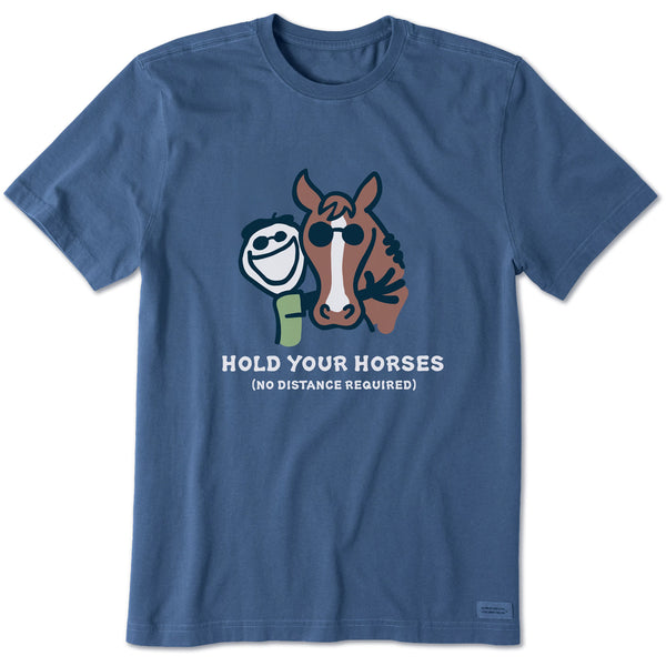 Men's Jake Hold Your Horses Short Sleeve Crusher Tee | Shop Life