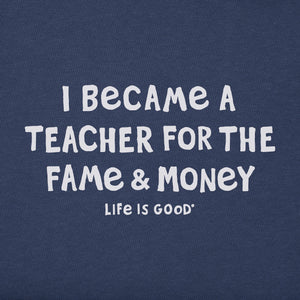 Product image for "Women's Teacher Fame Money Short Sleeve Crusher Tee" ||70874_2