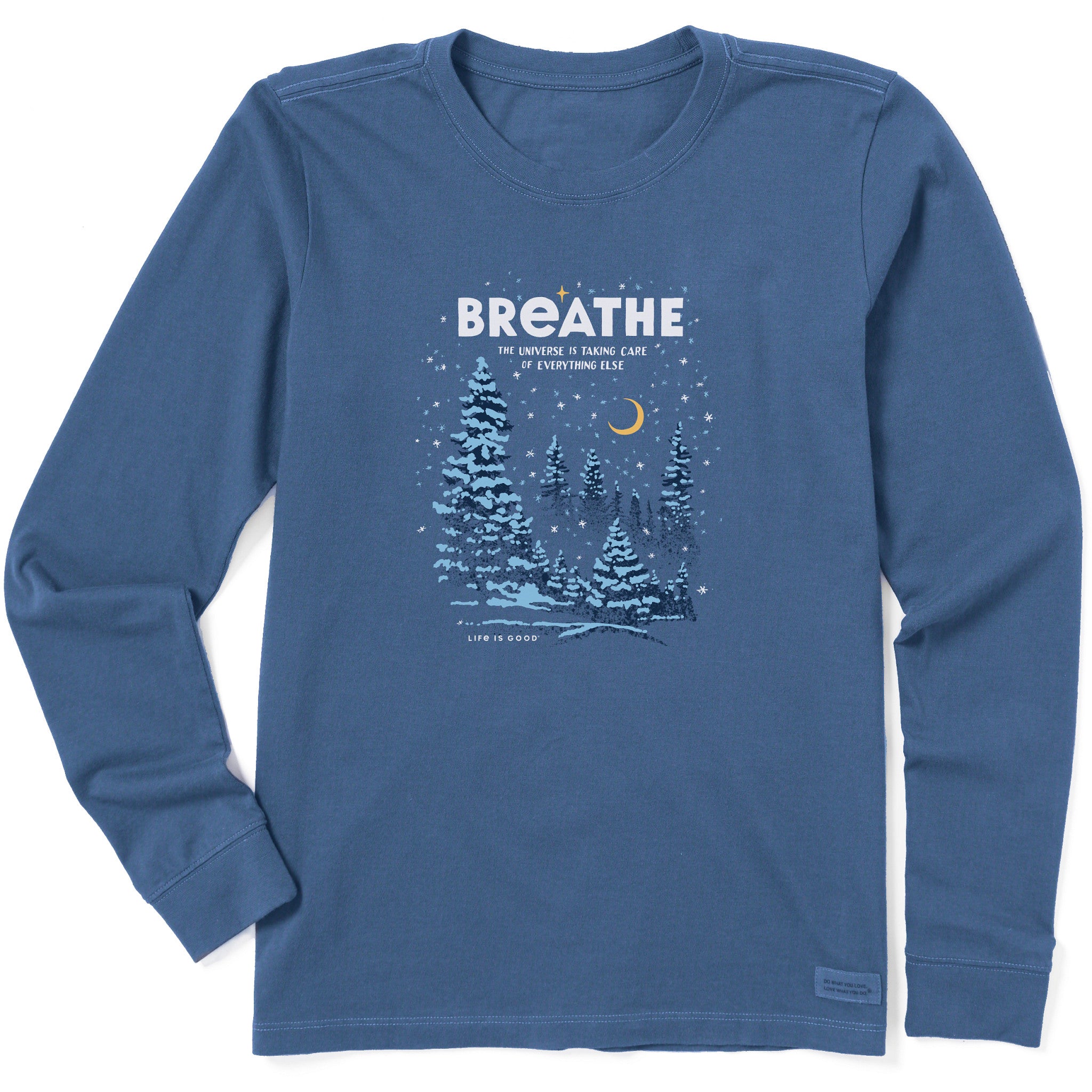 Product image for "Women's Breathe Universe Winter Long Sleeve Crusher Tee" ||74479_1