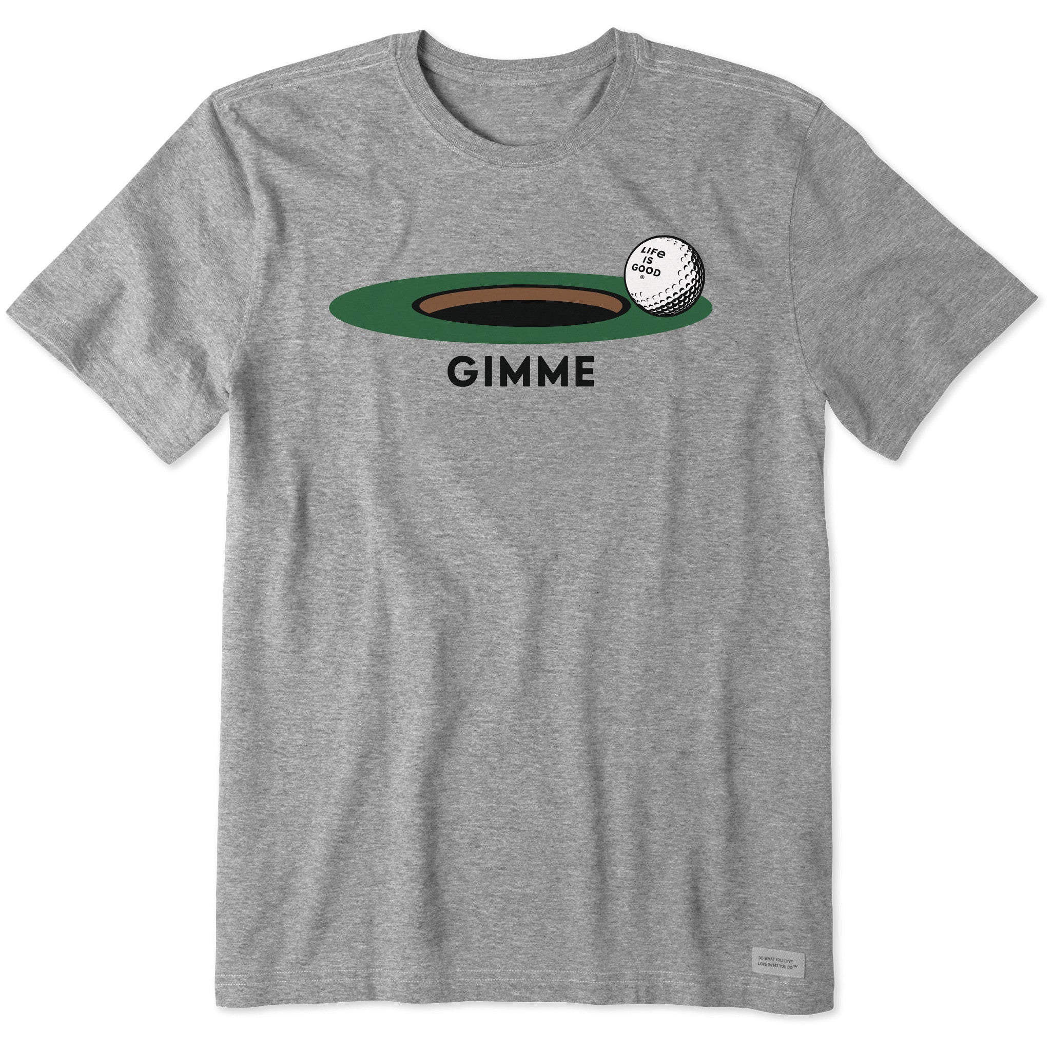 Men's Gimme Golf Short Sleeve Crusher Tee | Shop Life is Good Men's Gimme Golf Short Sleeve Crusher Tee | Shop Life is Good