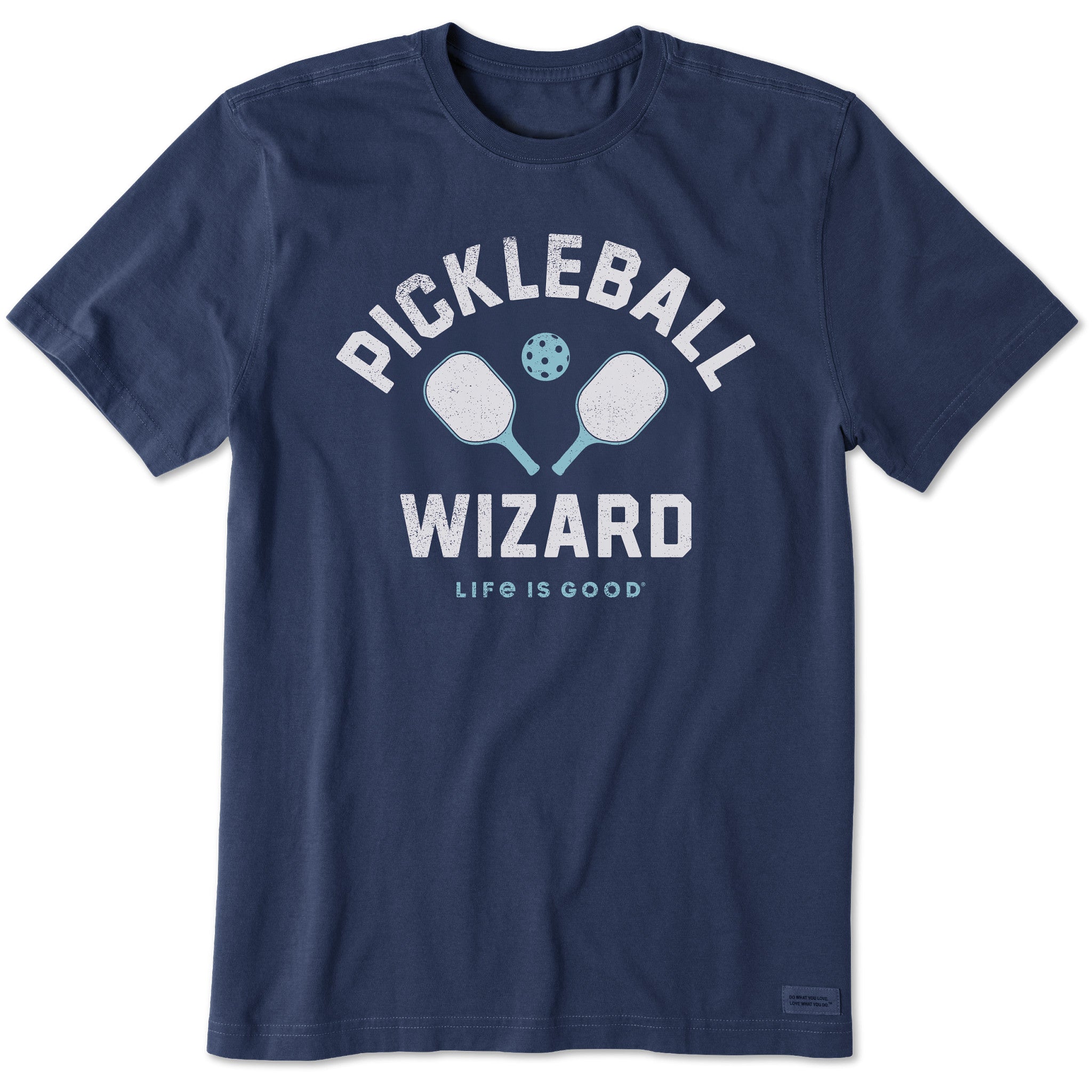 Men's Pickleball Wizard Short Sleeve Crusher Tee | Shop Life is Good