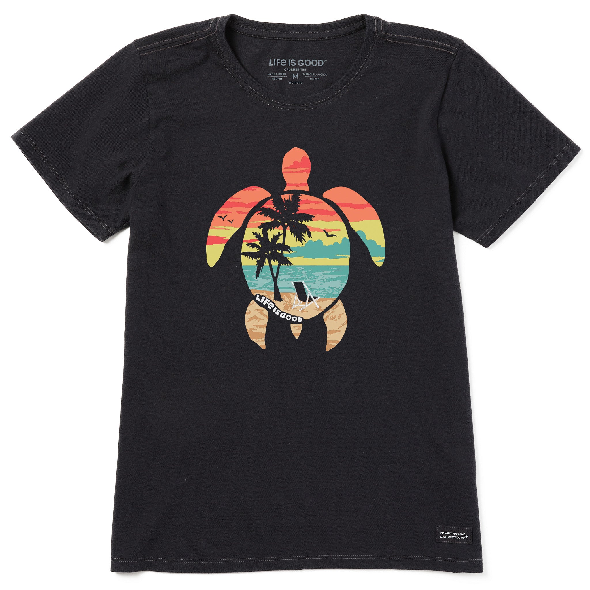 Product image for "Women's Scenic Turtle Short Sleeve Crusher-LITE Tee" ||81892_1
