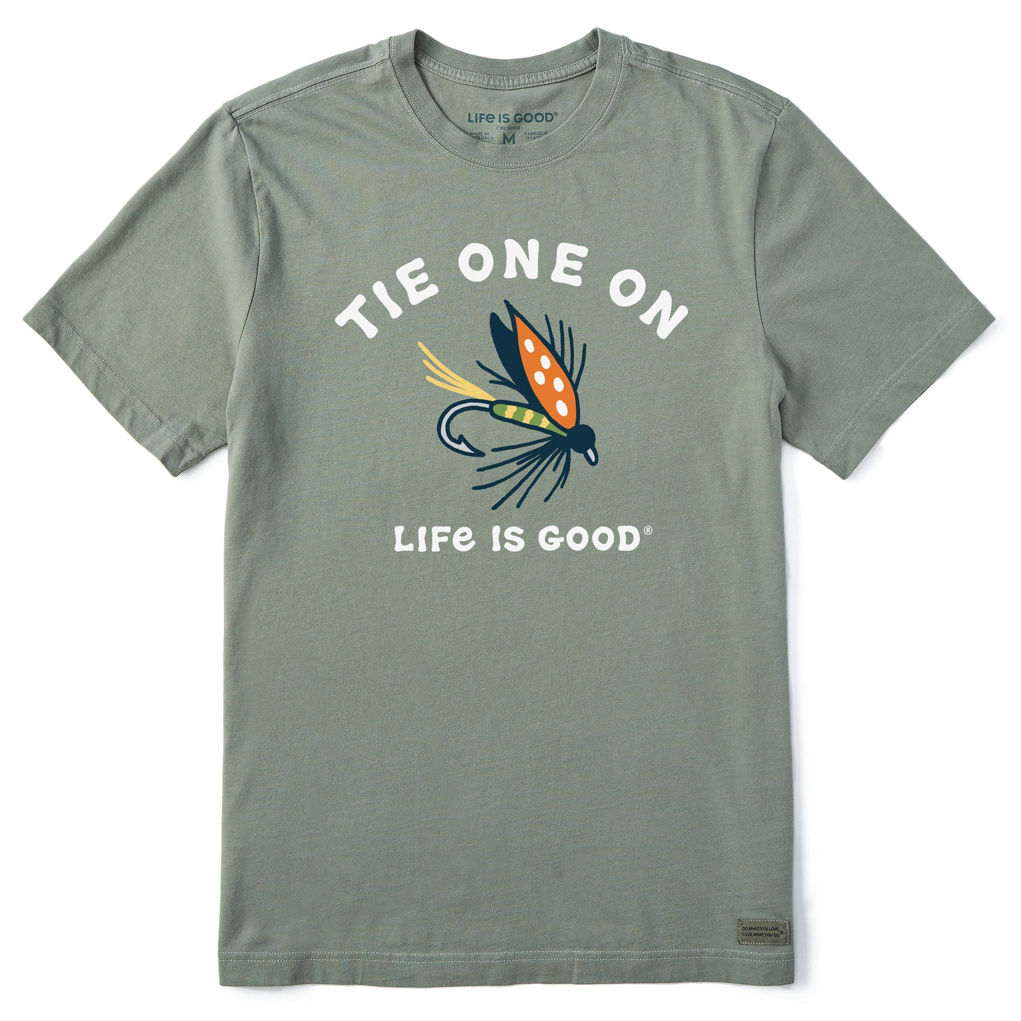 Men's Tie One On Short Sleeve Crusher Tee | Shop Life is Good