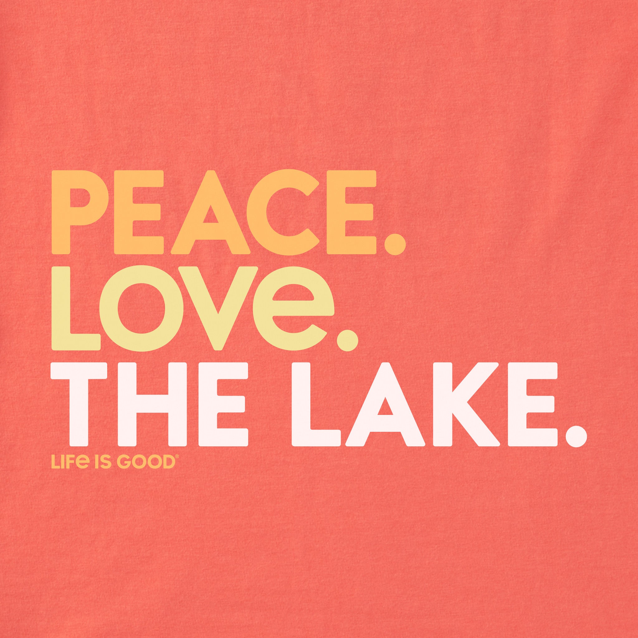 Product image for "Women's Peace Love the Lake Short Sleeve Tee" ||86444_2