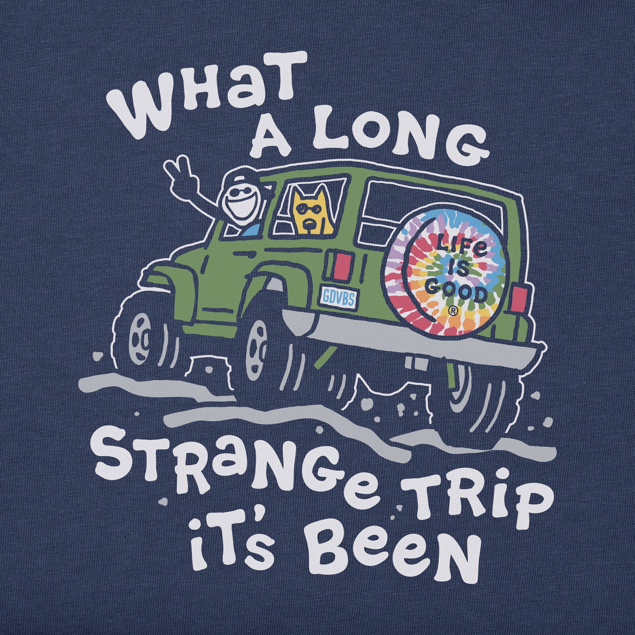 Men's Jake and Rocket Strange Trip Long Sleeve Crusher Tee | Shop