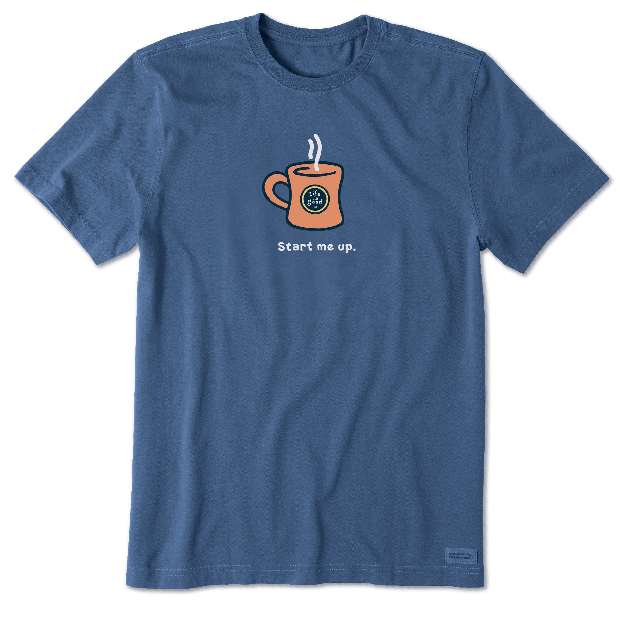 Product image for "Men's Start Me Up Short Sleeve Crusher Tee" ||87037_1