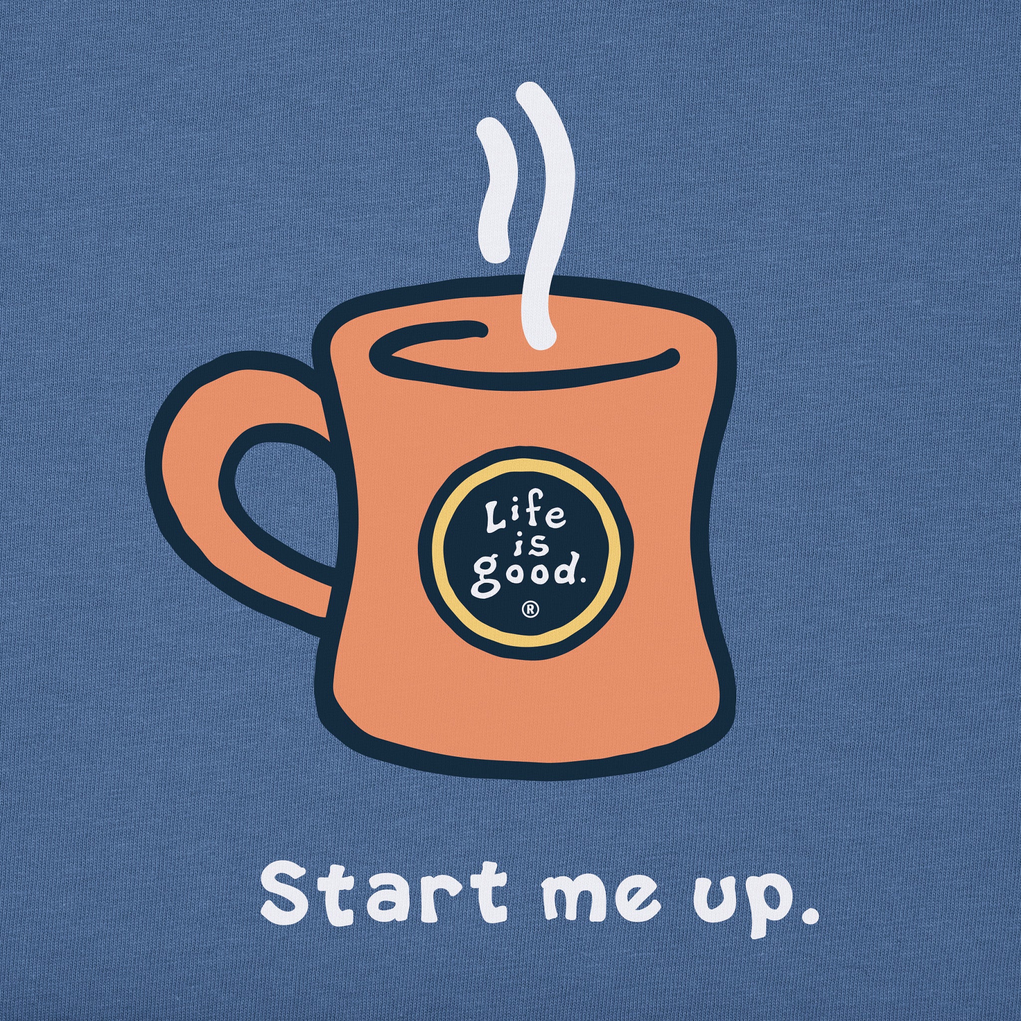 Product image for "Men's Start Me Up Short Sleeve Crusher Tee" ||87037_2