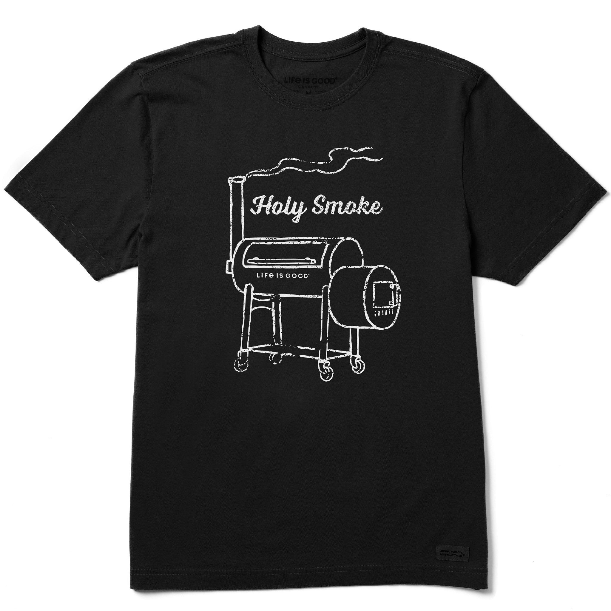 Men's Holy Smoke Smoker Short Sleeve Crusher Tee | Shop Life is Good