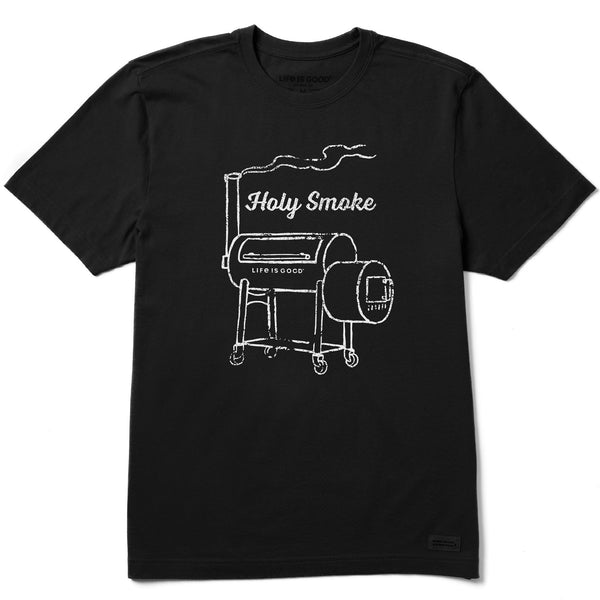 Men's Holy Smoke Smoker Short Sleeve Crusher Tee | Shop Life is Good