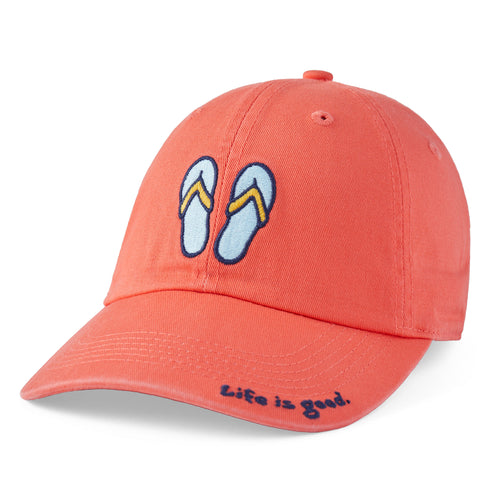 Adult Unisex Flip Flops Chill Cap | Shop Life is Good display picture 1