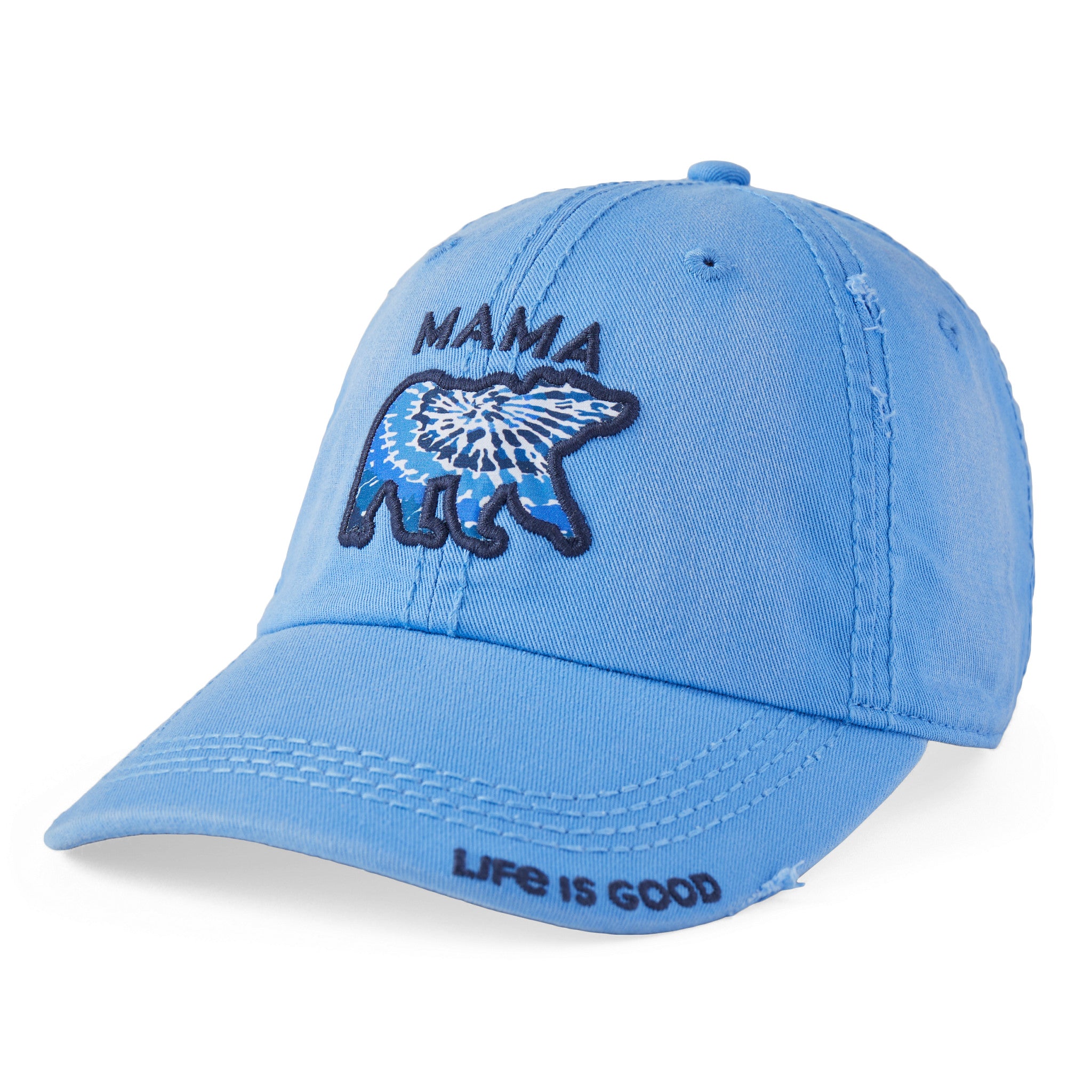 Adult Unisex Tie Dye Mama Bear Sunwashed Chill Cap | Shop