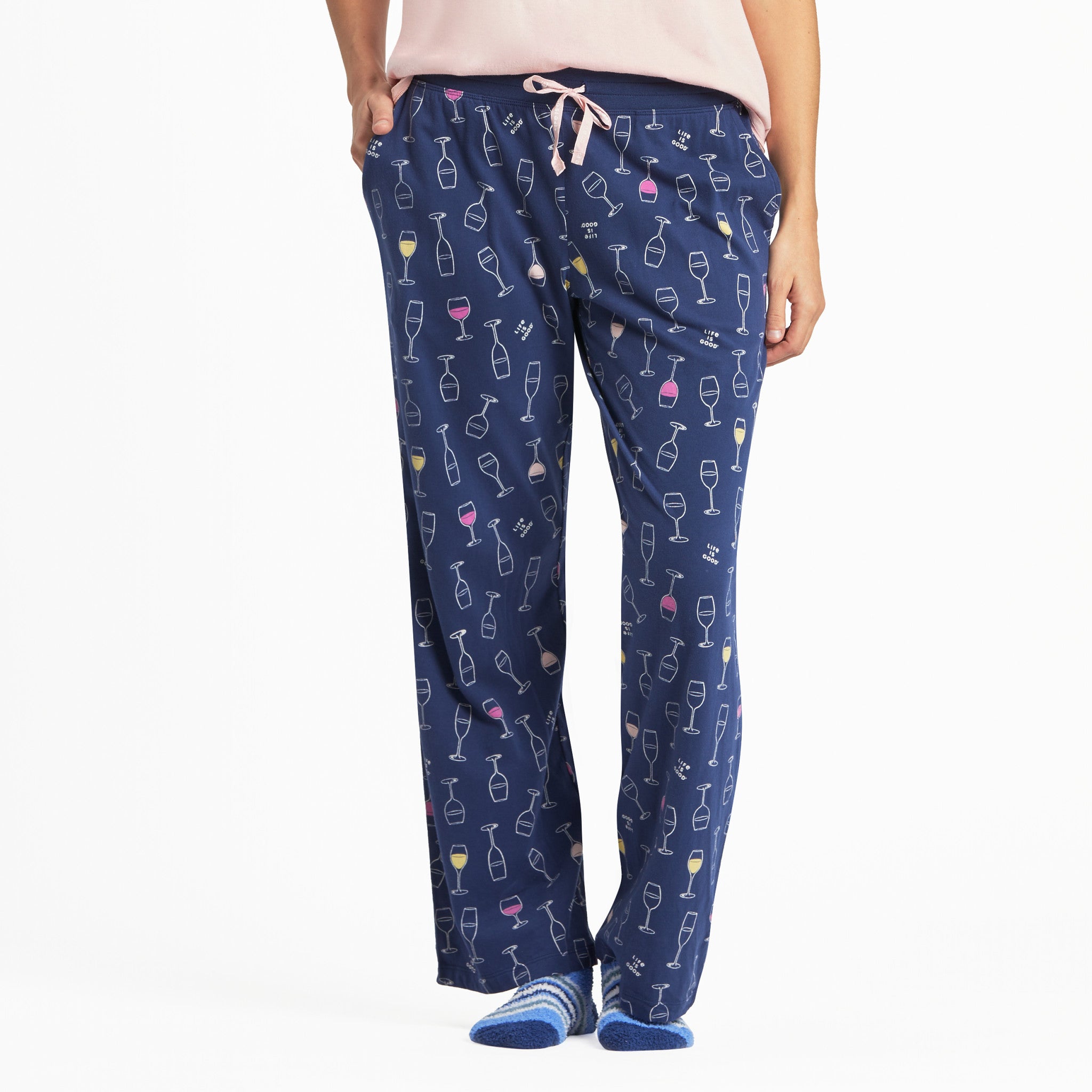Women's Happy Hour Pattern Snuggle Up Sleep Pant