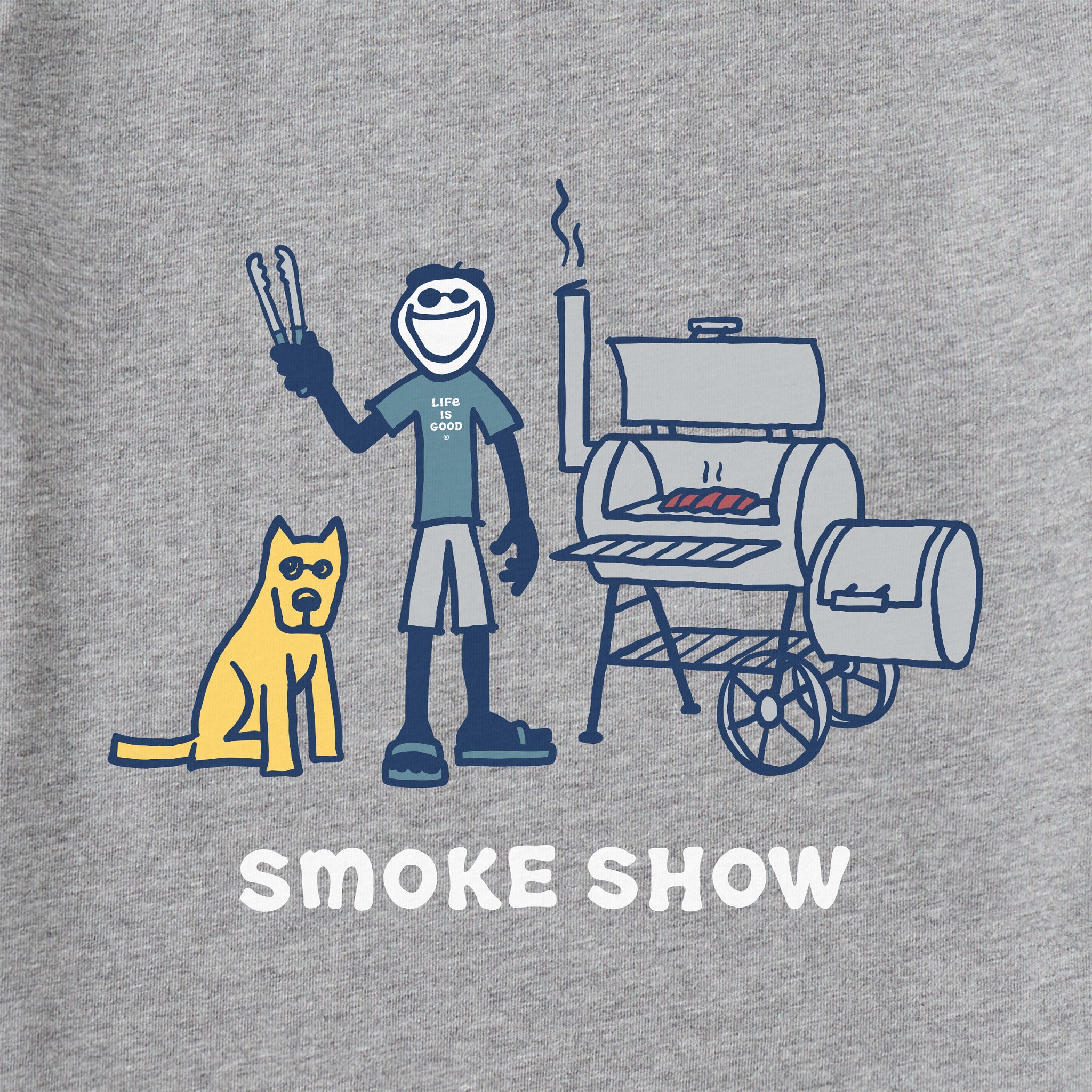Men's Jake and Rocket Smoke Show Short Sleeve Tee | Shop Life is Good