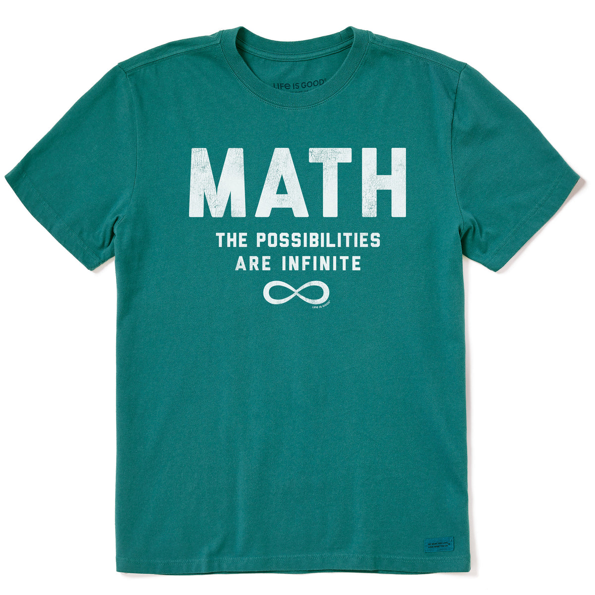 Men's Math Infinite Possibilities Short Sleeve Crusher Tee | Shop Life ...
