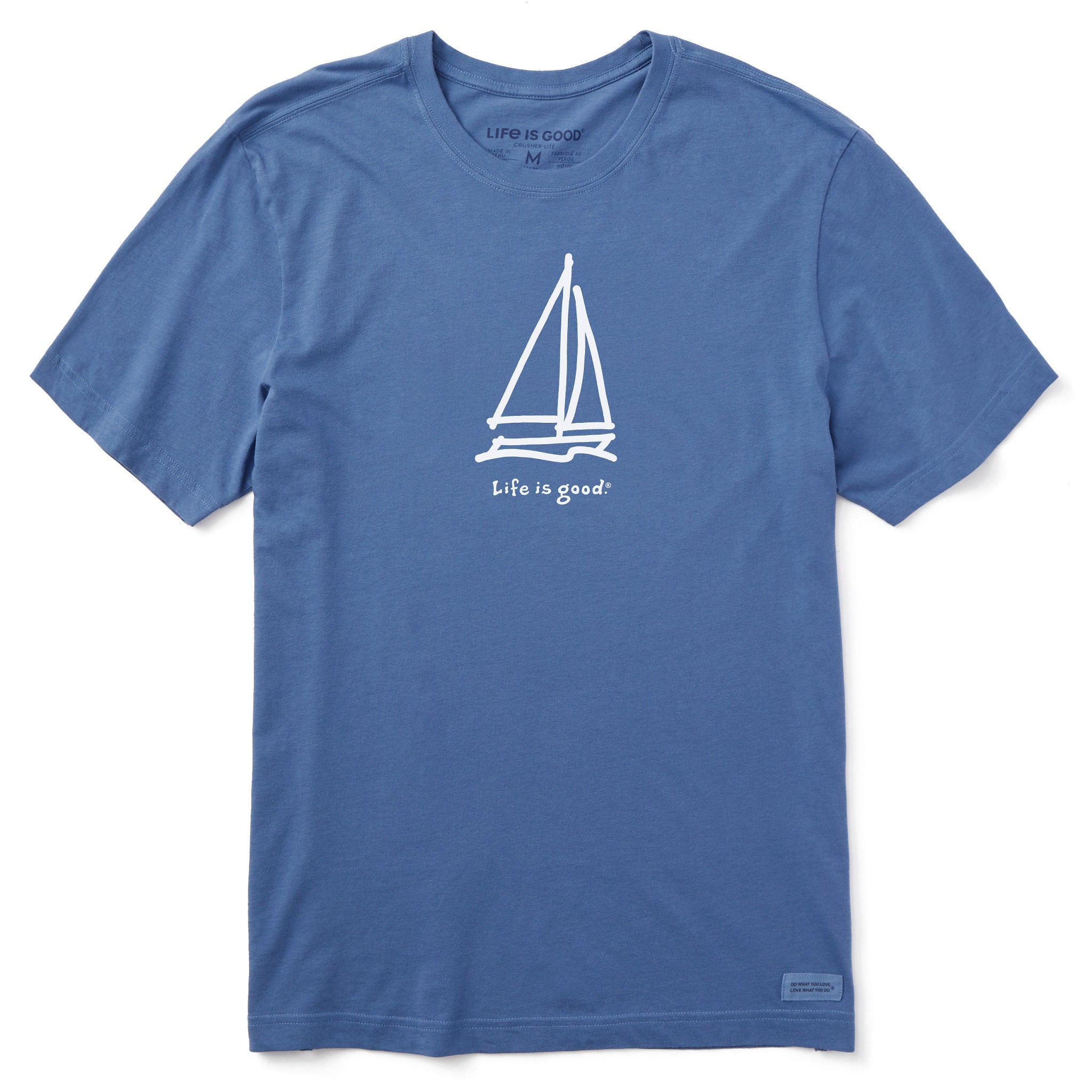 週末値下げ◇Sailboat Collage Ringer Tee Men's LIG Sailboat Short Sleeve Tee | Shop Life is Good