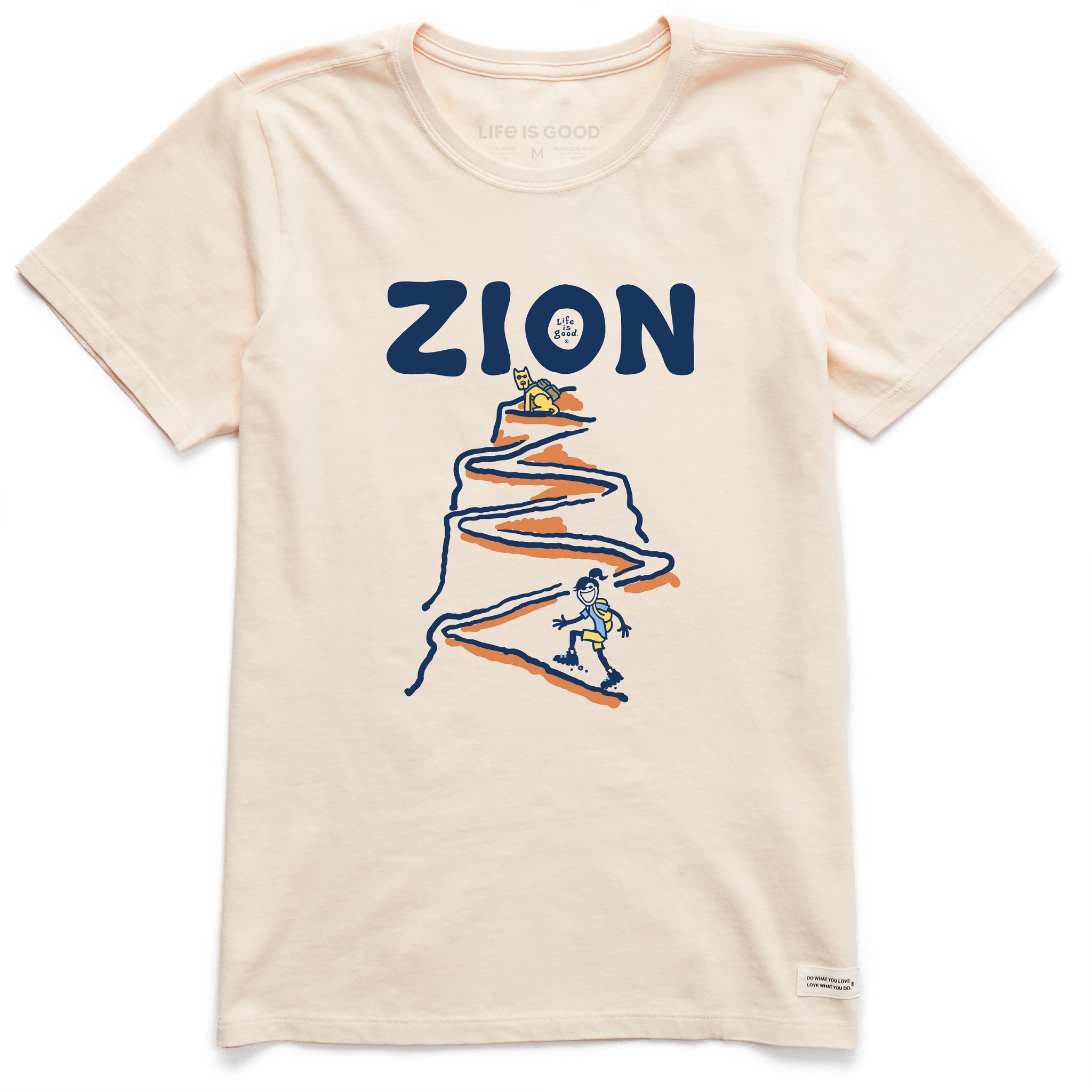 Women's Jackie Rocket Zion Switchback Hike Short Sleeve Crusher