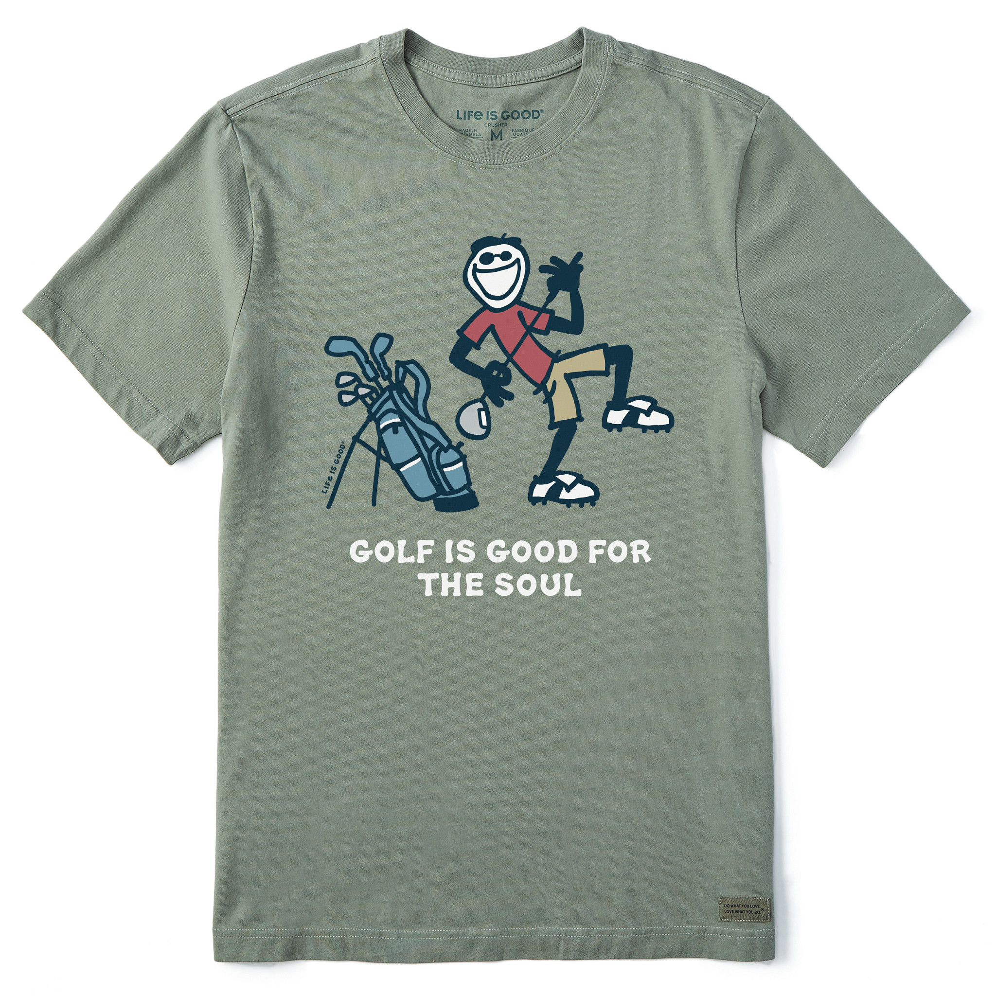 Men's Golf Is Good For The Soul Jake Short Sleeve Tee | Shop Life