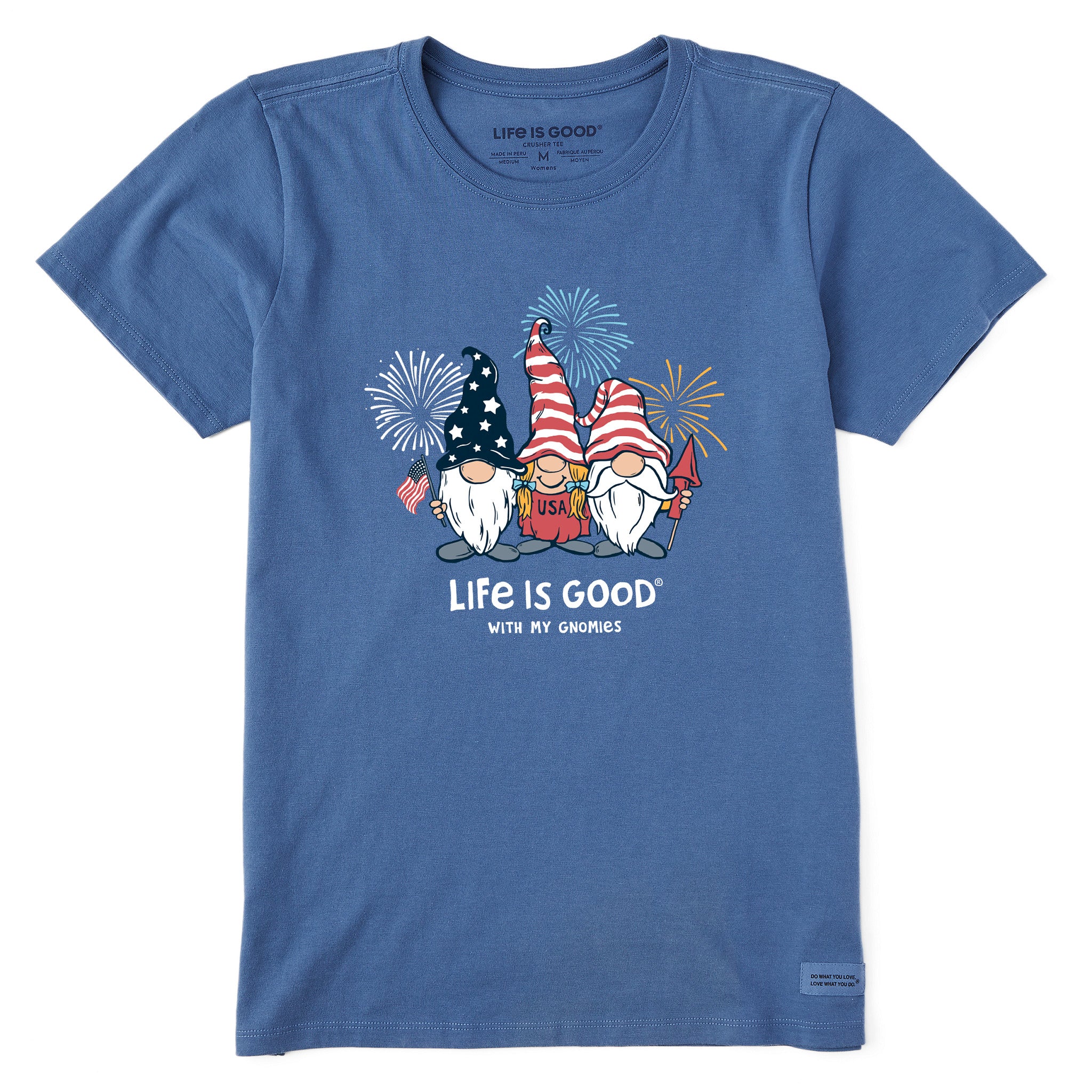 Women's USA Gnomes Short Sleeve Tee | Shop Life is Good