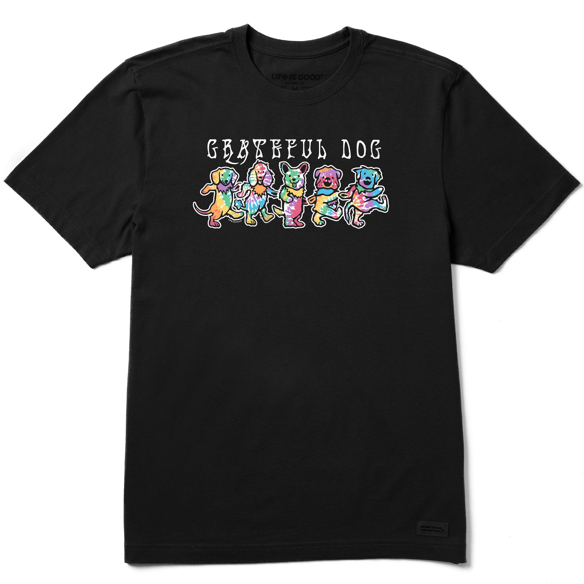 竜*介様 L.G.B. 「BEWARE OF THE DOG」リブTシャツ Men's Tie Dye Grateful
