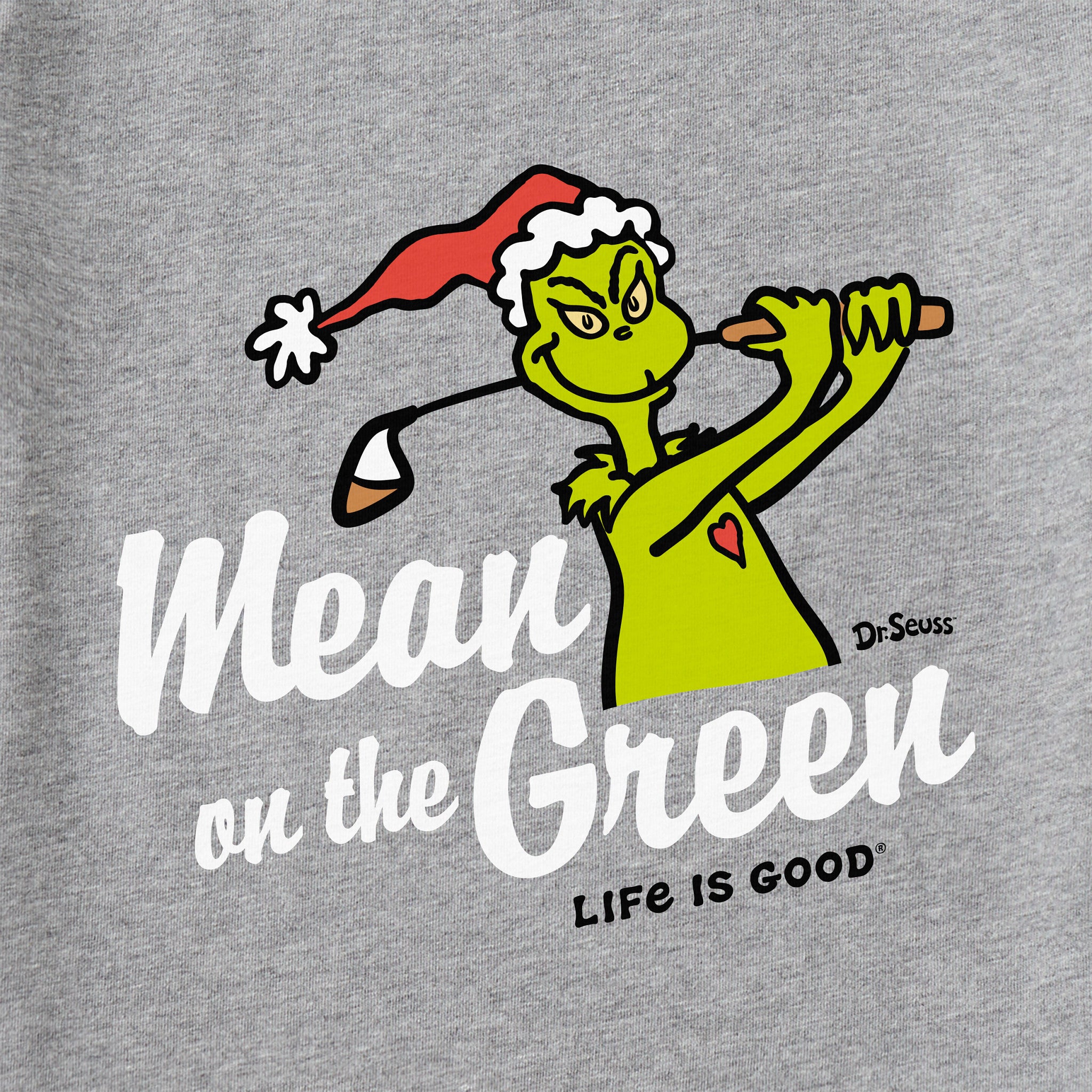 Men's Grinch Golf Mean on Green Short Sleeve Crusher Tee | Shop