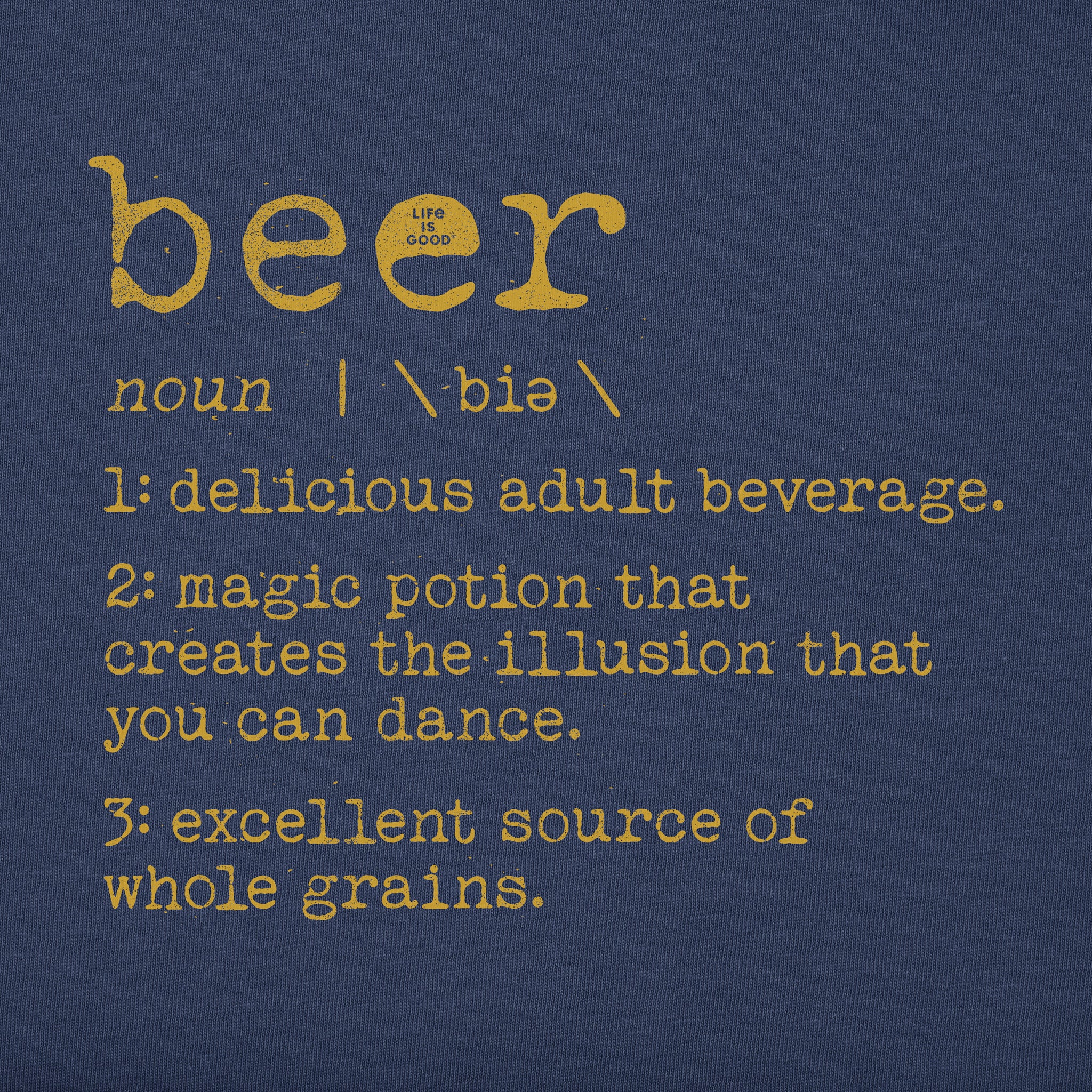 Product image for "Men's Beer Defined Short Sleeve Crusher Tee" ||98556_2