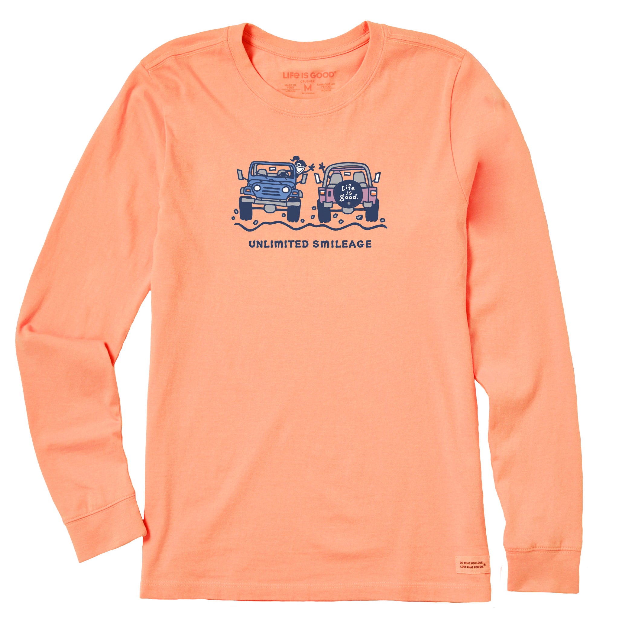 Women's Jackie Unlimited Smileage Long Sleeve Crusher Tee | Shop