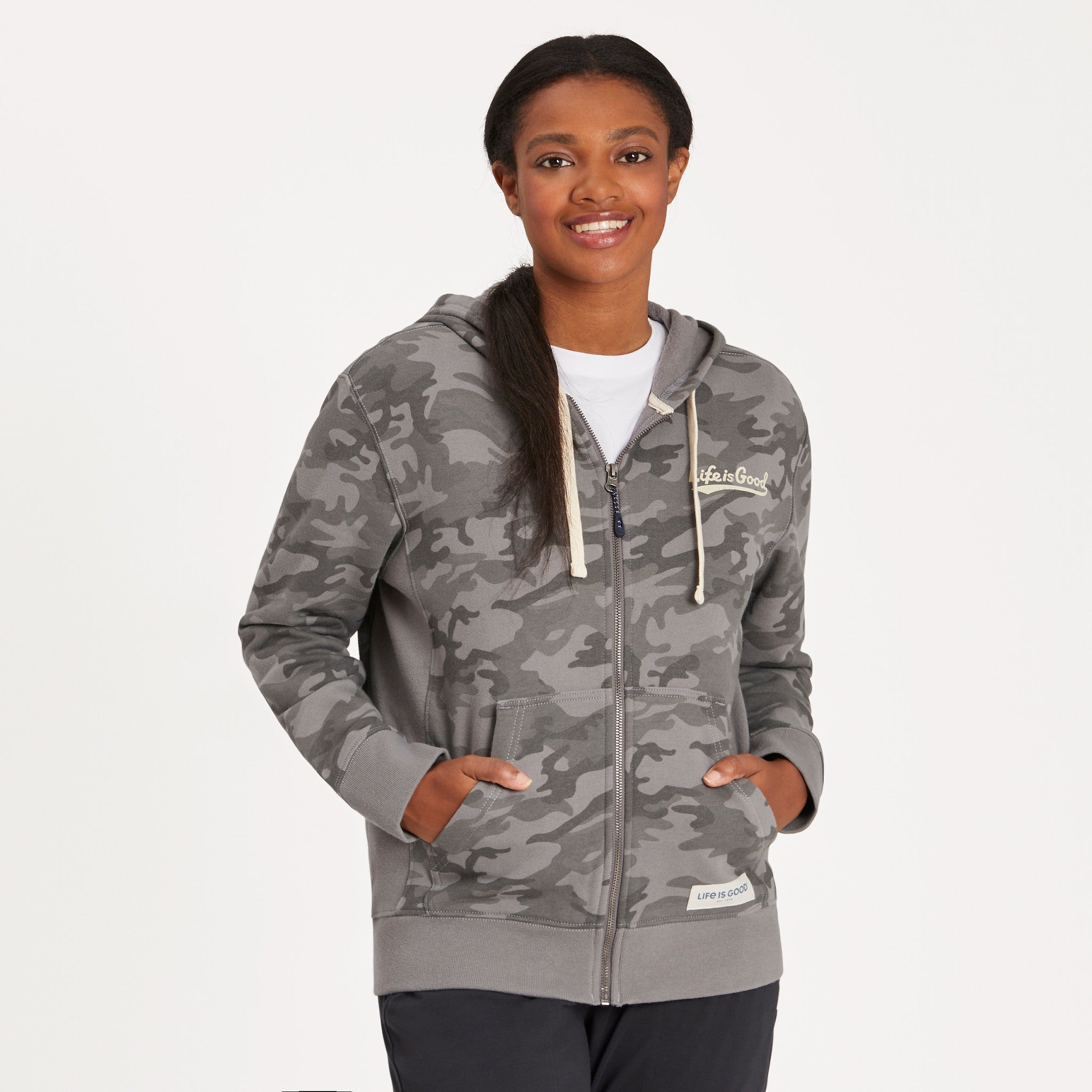 ✨ 美品 X-girl JOIN US ZIP-UP HOODIE YanHoo Women's Sweatshirt Zip Up Teen Girls Plus Size Full