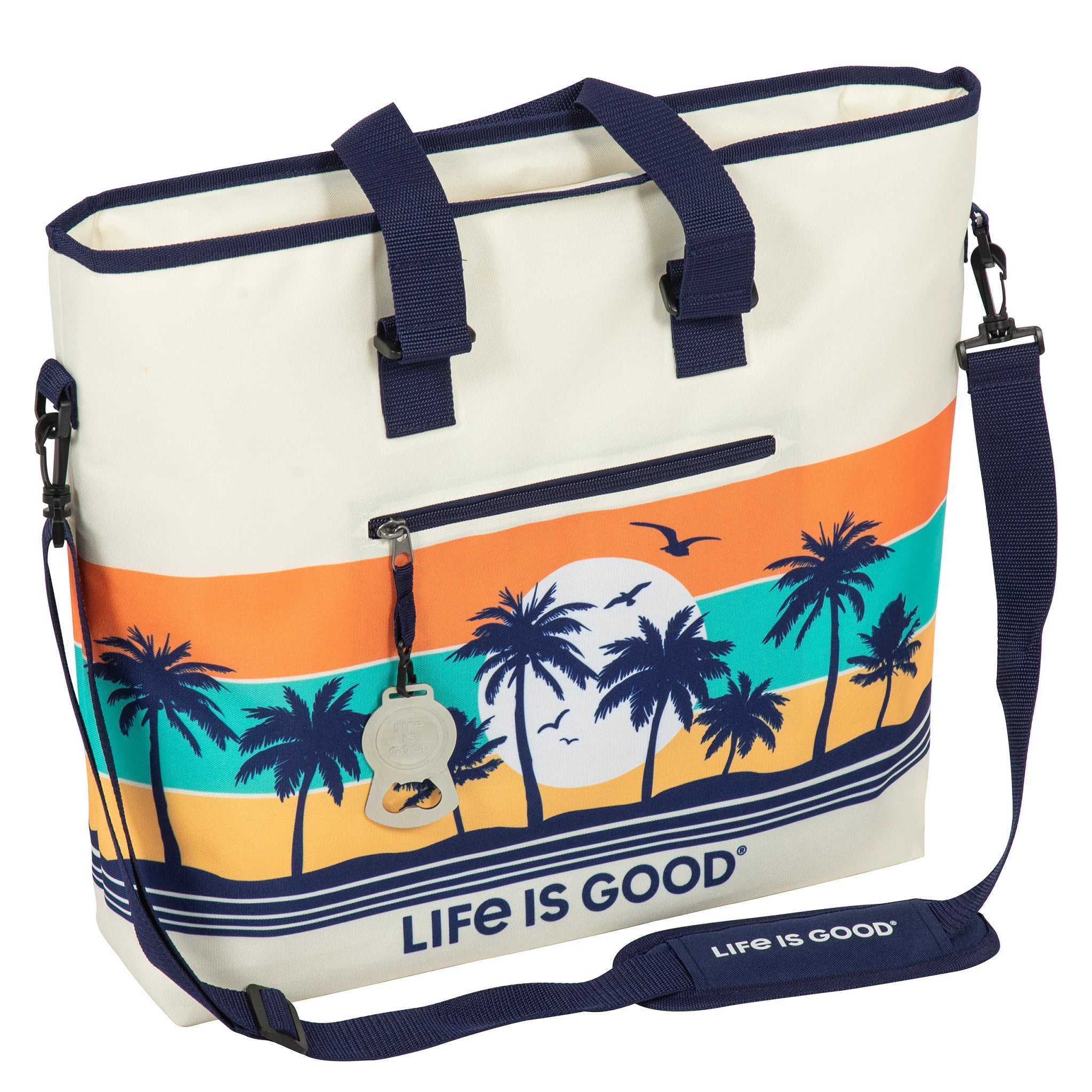 Palm Trees 36-Can Cooler Tote | Shop Life is Good