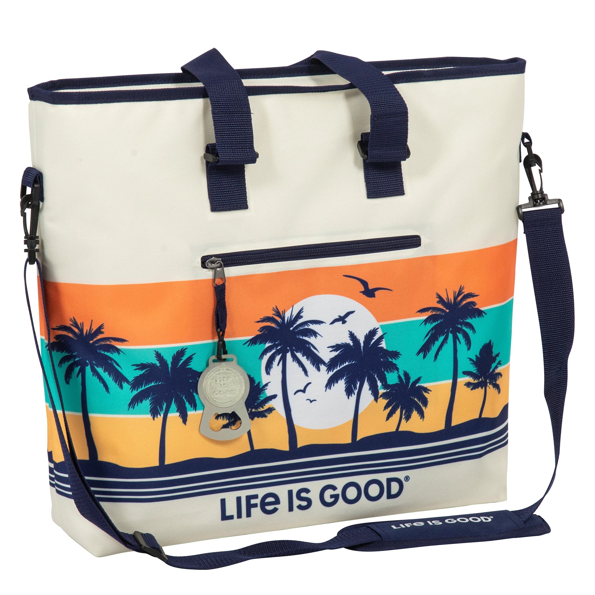 Palm Trees 36-Can Cooler Tote | Shop Life is Good