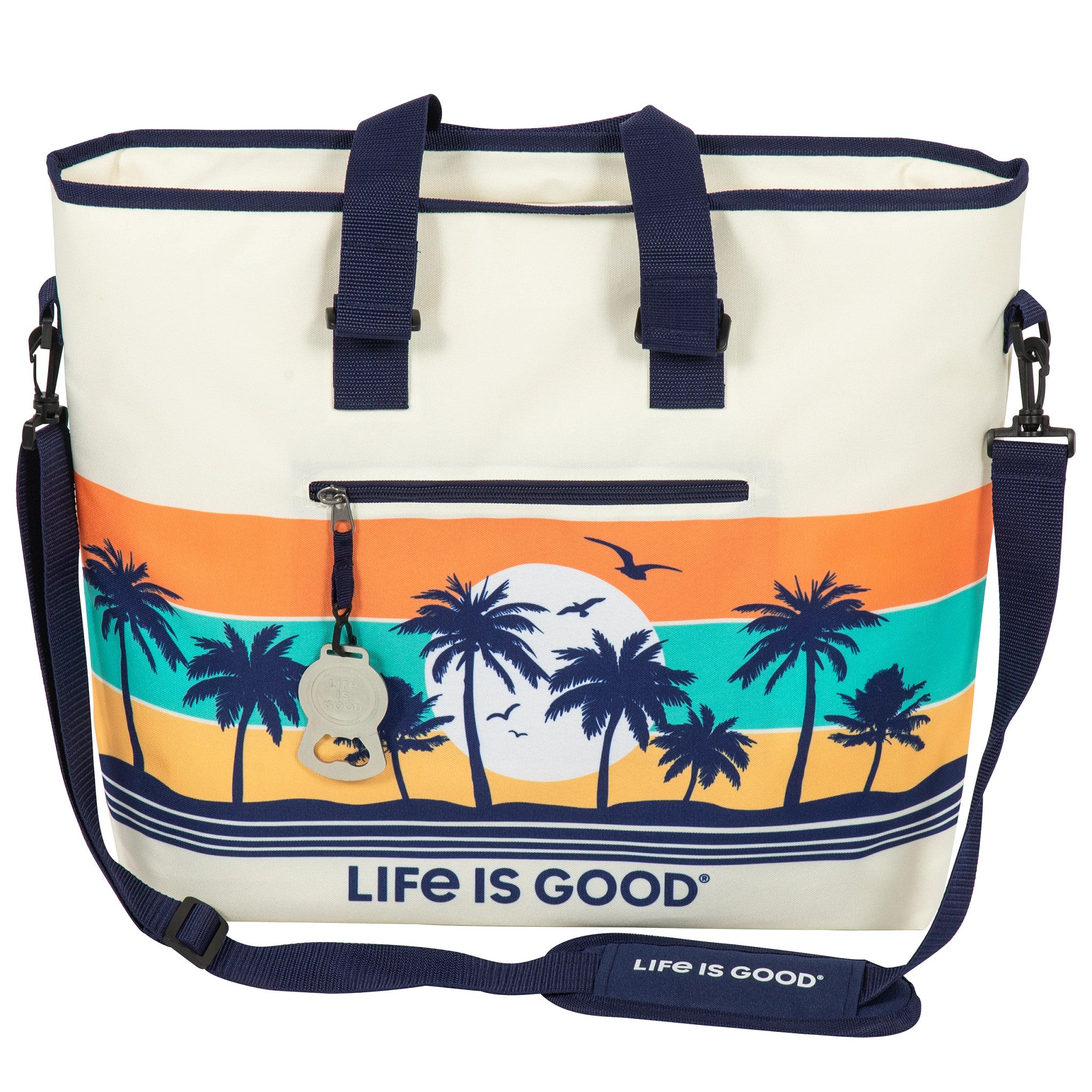 Palm Trees 36-Can Cooler Tote | Shop Life is Good