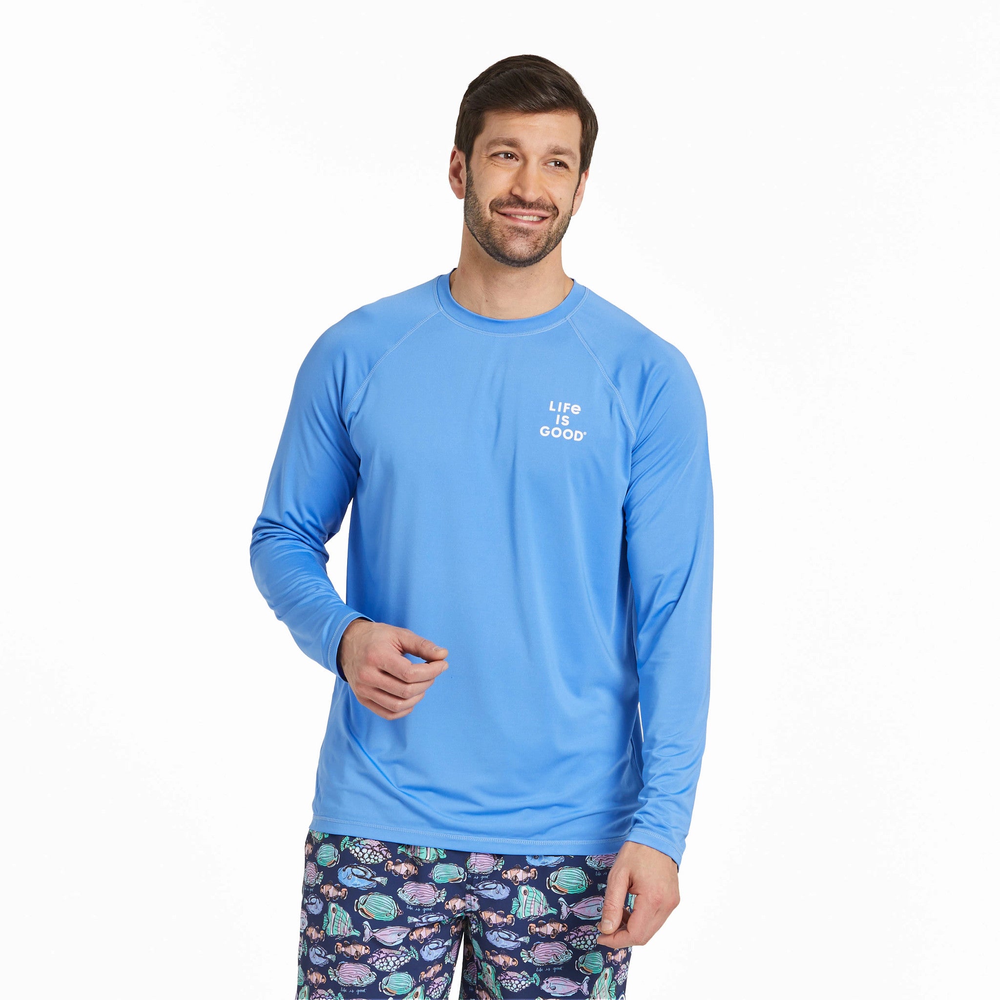 Men's Keep it Simple Long Sleeve Rashguard | Shop Life is Good