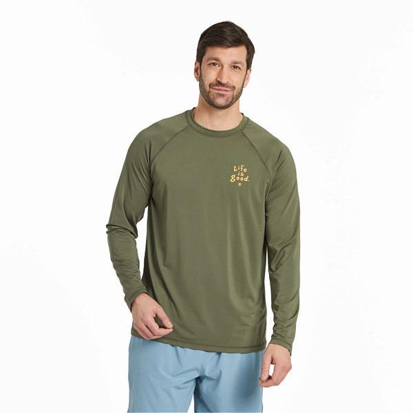 Men's Dog ATV Long Sleeve Rashguard | Shop Life is Good