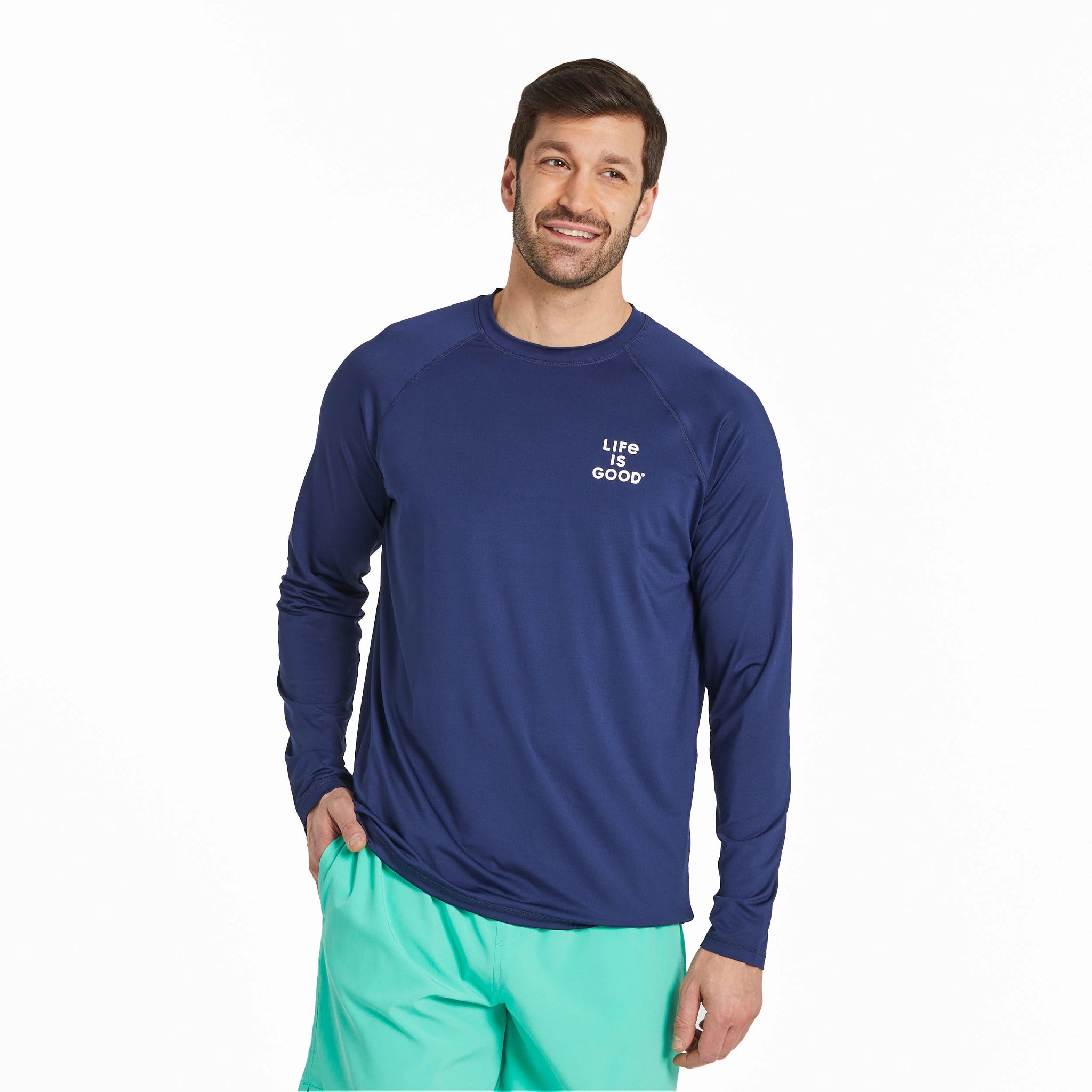 Men's Sunset Long Sleeve Rashguard | Shop Life is Good